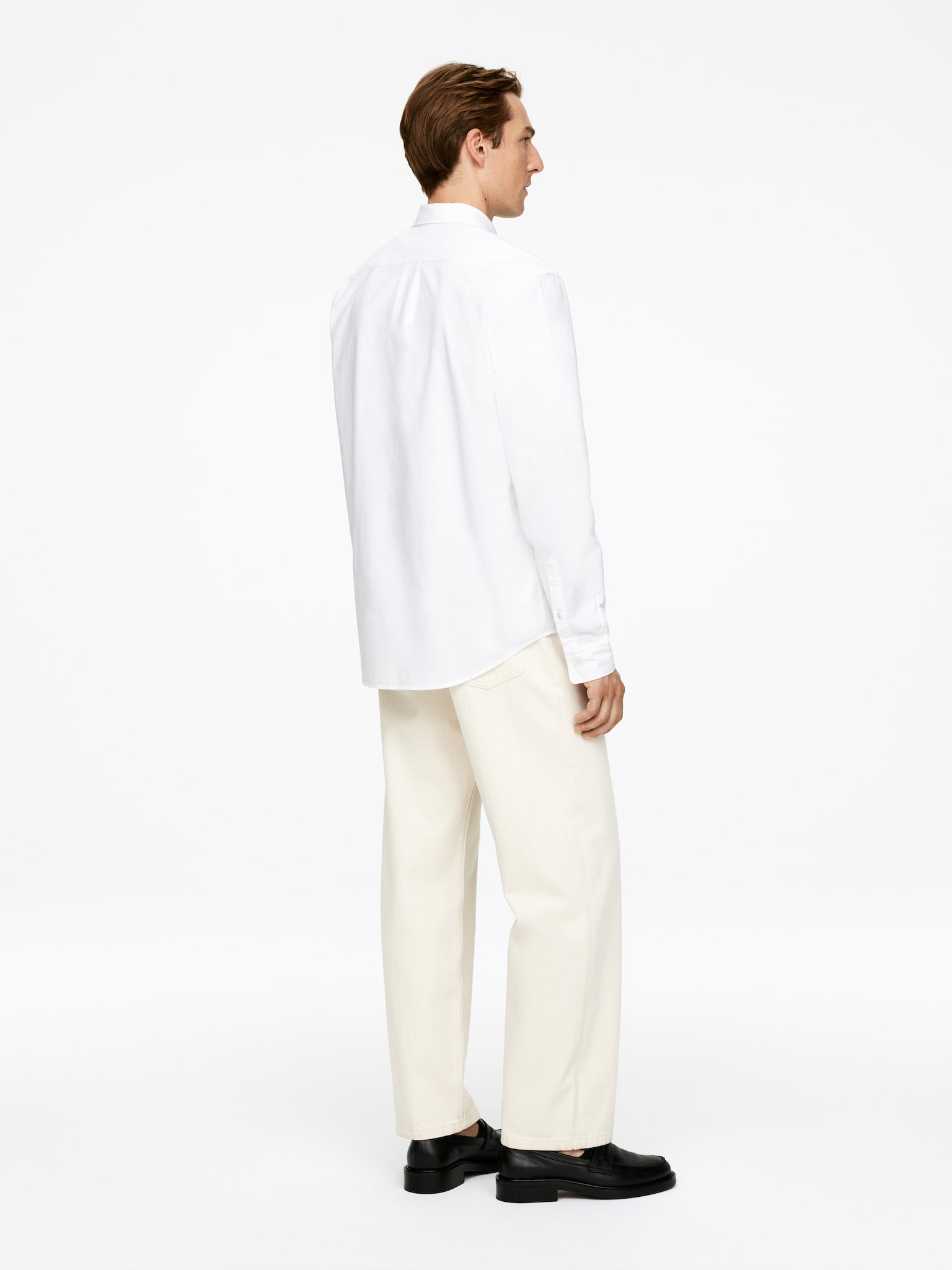 Oxford Shirt - White/Light Grey/Grey/White/Light Blue/Blue/Striped/Dark Green/Off White/Green/Dark Mole/Dark Blue - 4