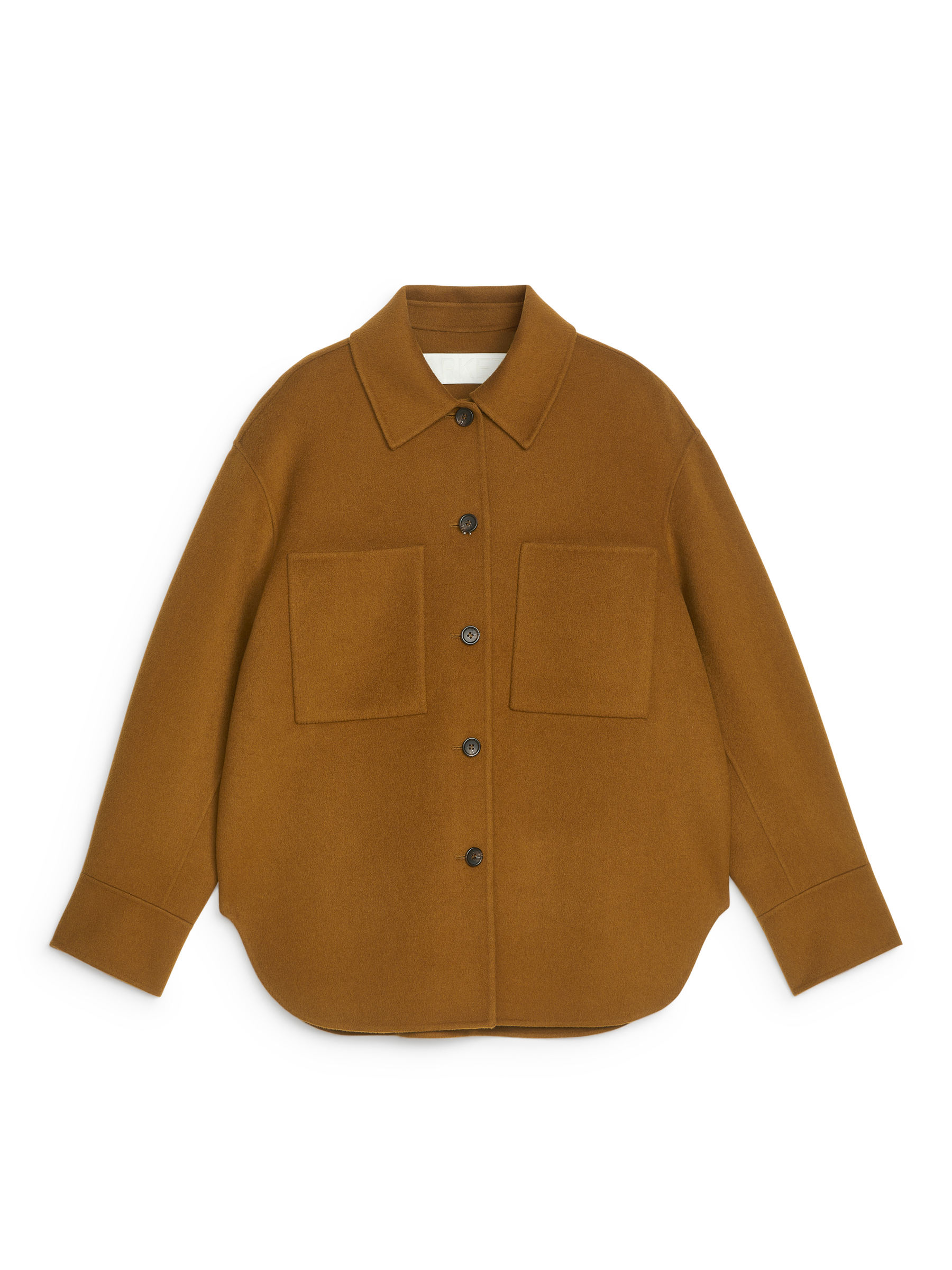 Double-Face Wool-Blend Shirt-#866733-12528
