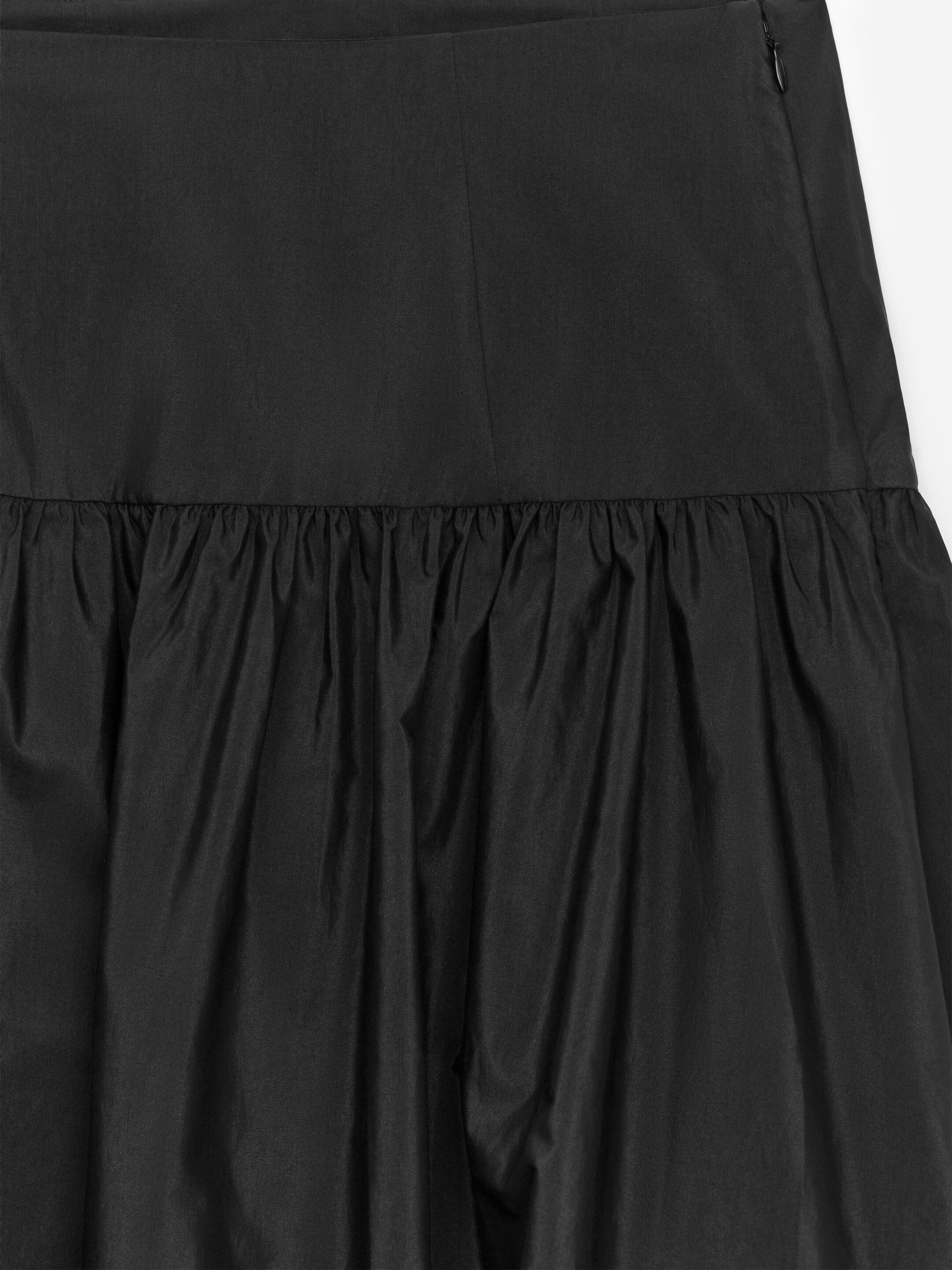 Ballongkjol i taft - Svart - Regular fit - Women - StillMedia/DescriptiveDetail - 2