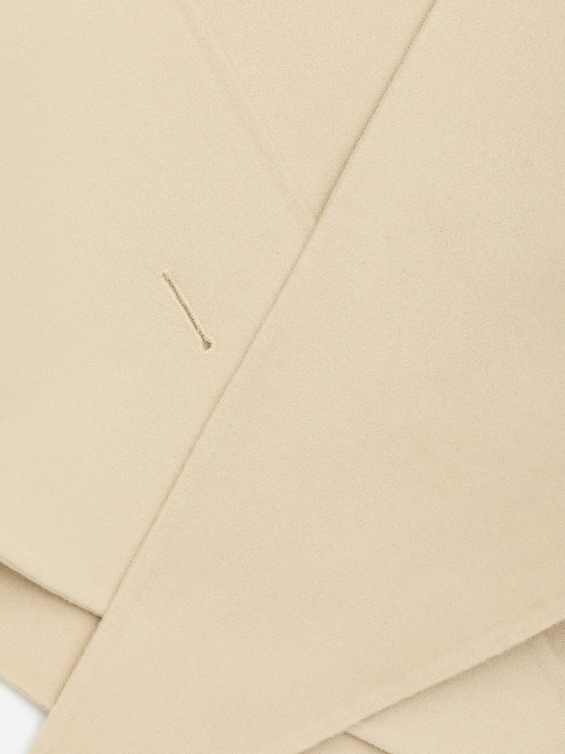Écharpe triangulaire en laine - Blanc cassé - Femme - StillMedia/DescriptiveDetail - 1