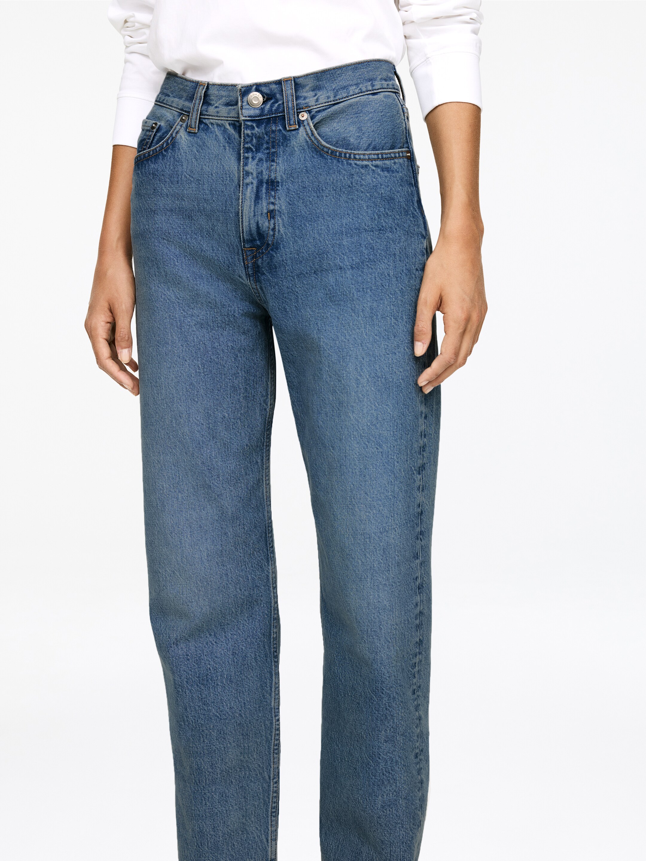 Agrandir l'image: Jean fuselé VIOLET - Bleu moyen - FEMME | H&M CH 3