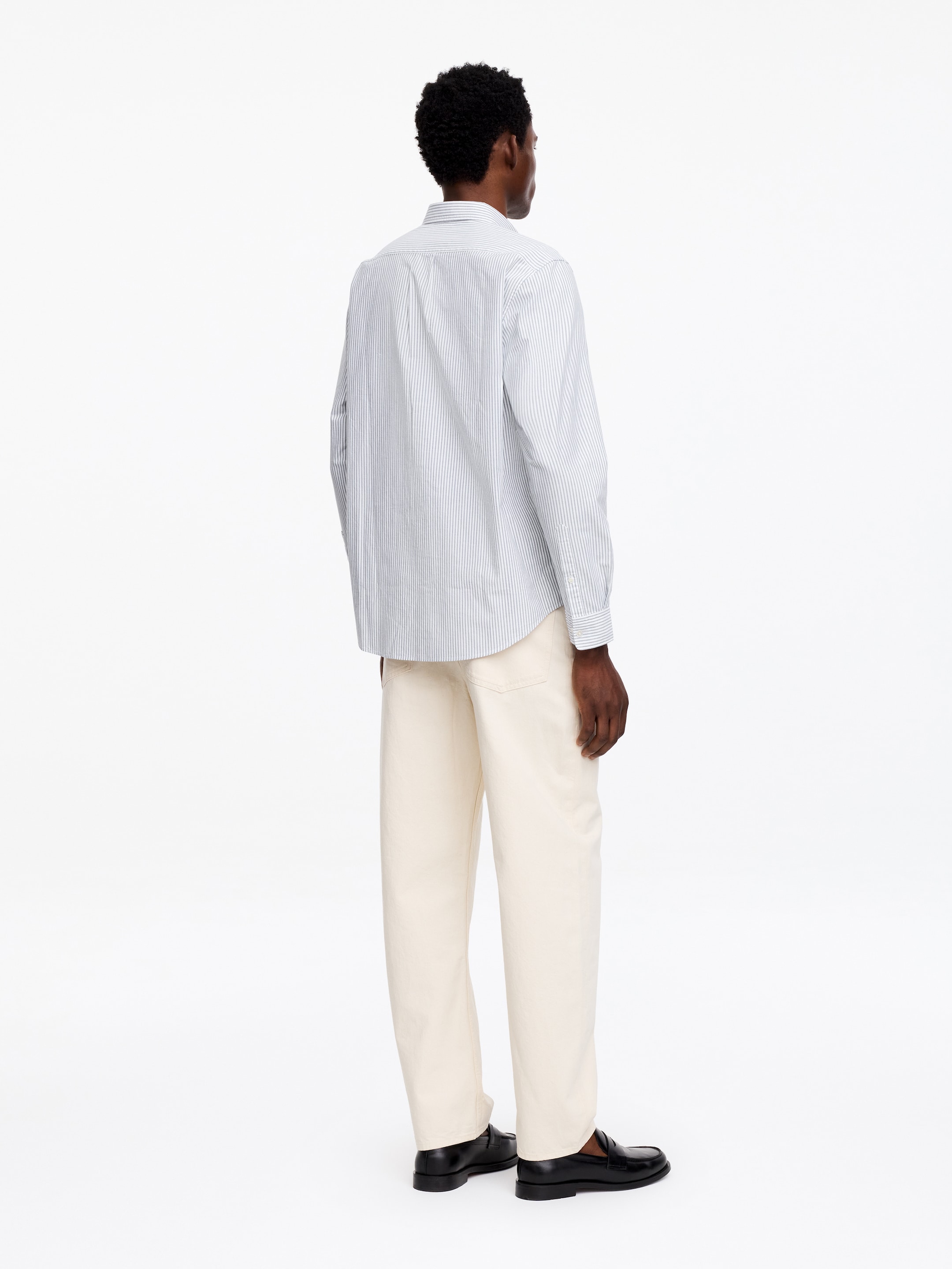 Camisa Oxford regular - Salvia - Corte estándar - Men - StillMedia/Lookbook - 4