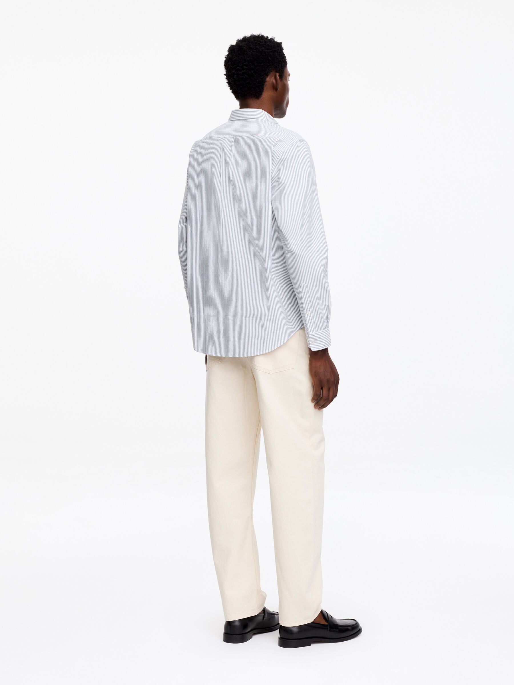 Oxford-Hemd mit normaler Passform - Salbeigrün - Regular Fit - Herren - StillMedia/Lookbook - 4