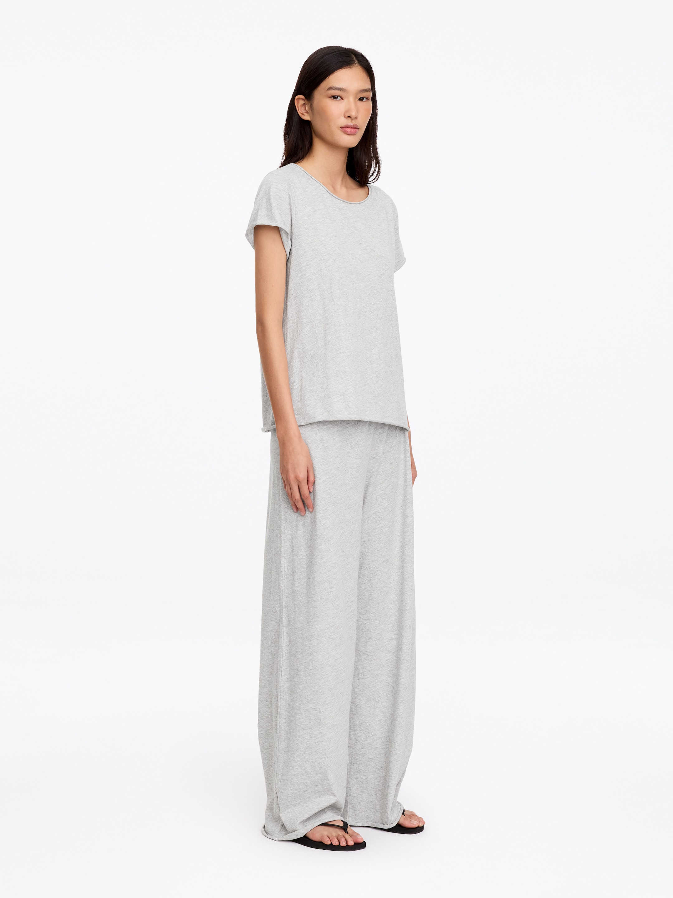 Pantaloni per il tempo libero - Grigio - Relaxed fit - women - StillMedia/Lookbook - 2