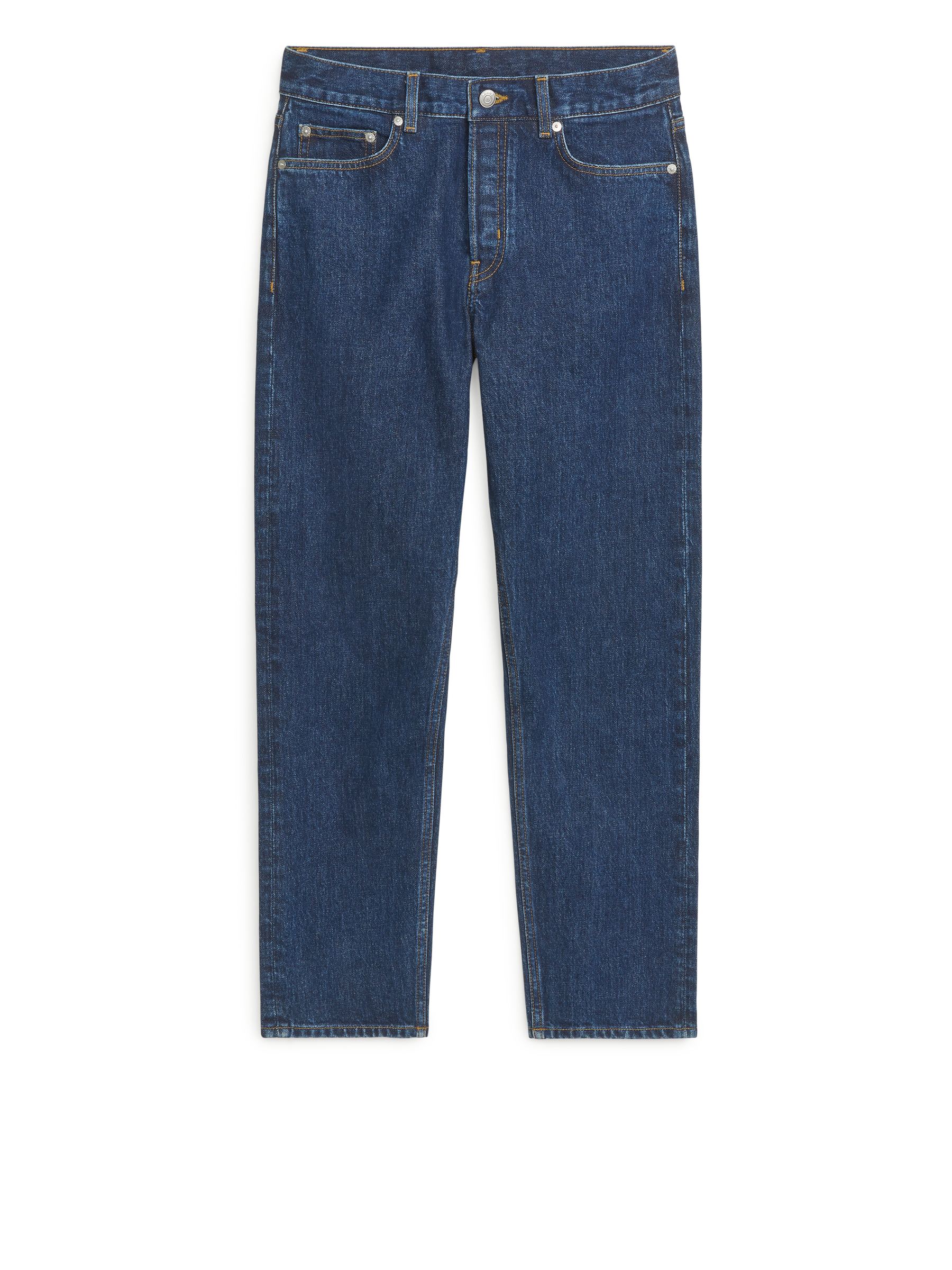 Vaqueros cropped regular straight PARK-#222D47-8891