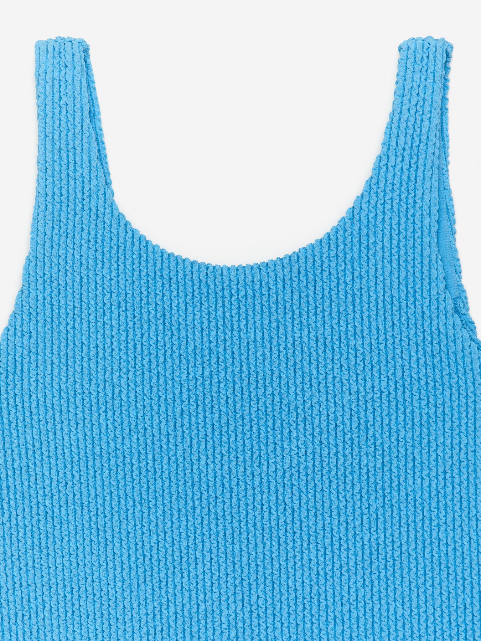Costume da bagno increspato - Blu - 2