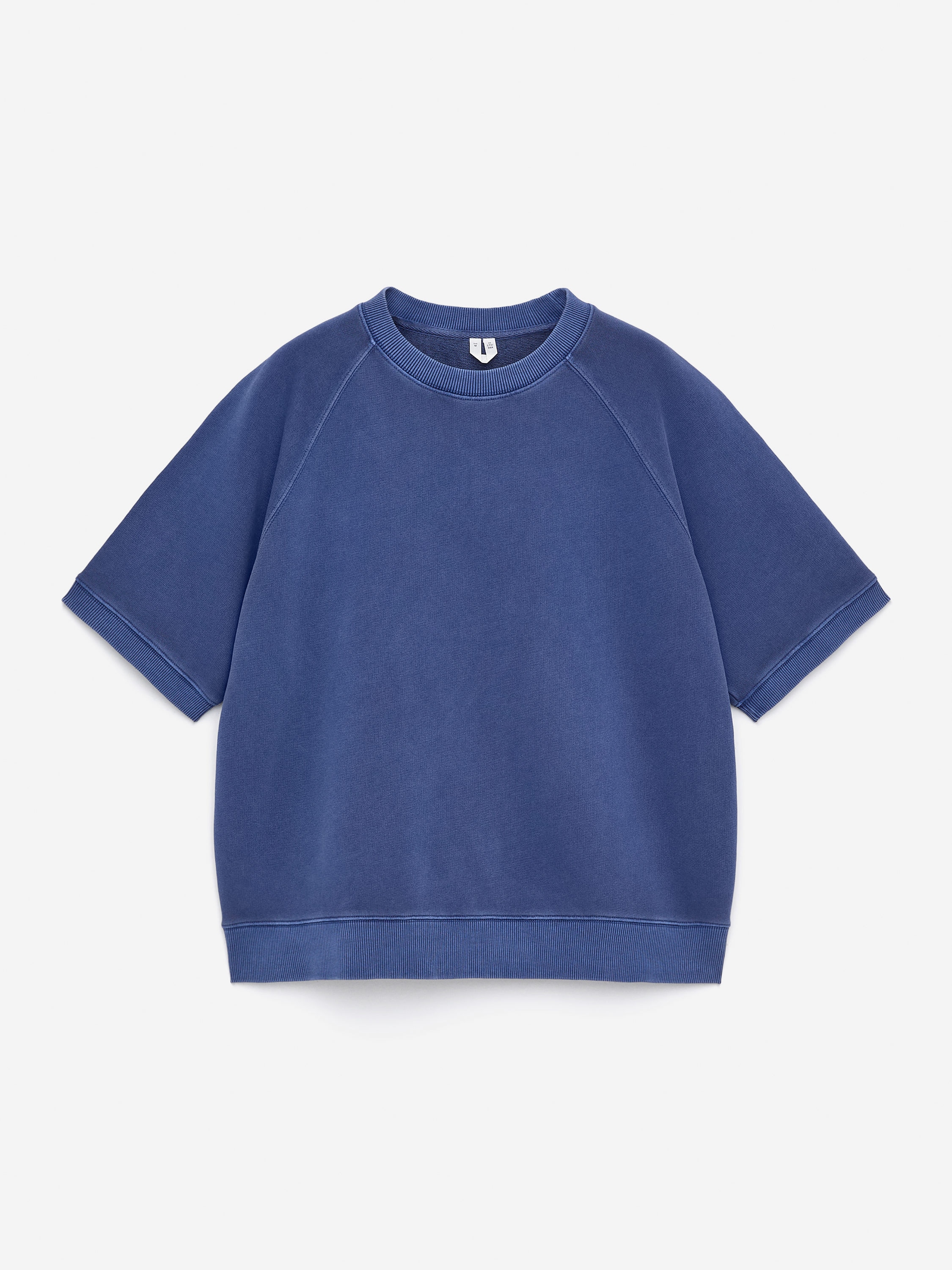 French Terry Sweatshirt - Blue - Regular fit - Women - StillMedia/DescriptiveStillLife - 2