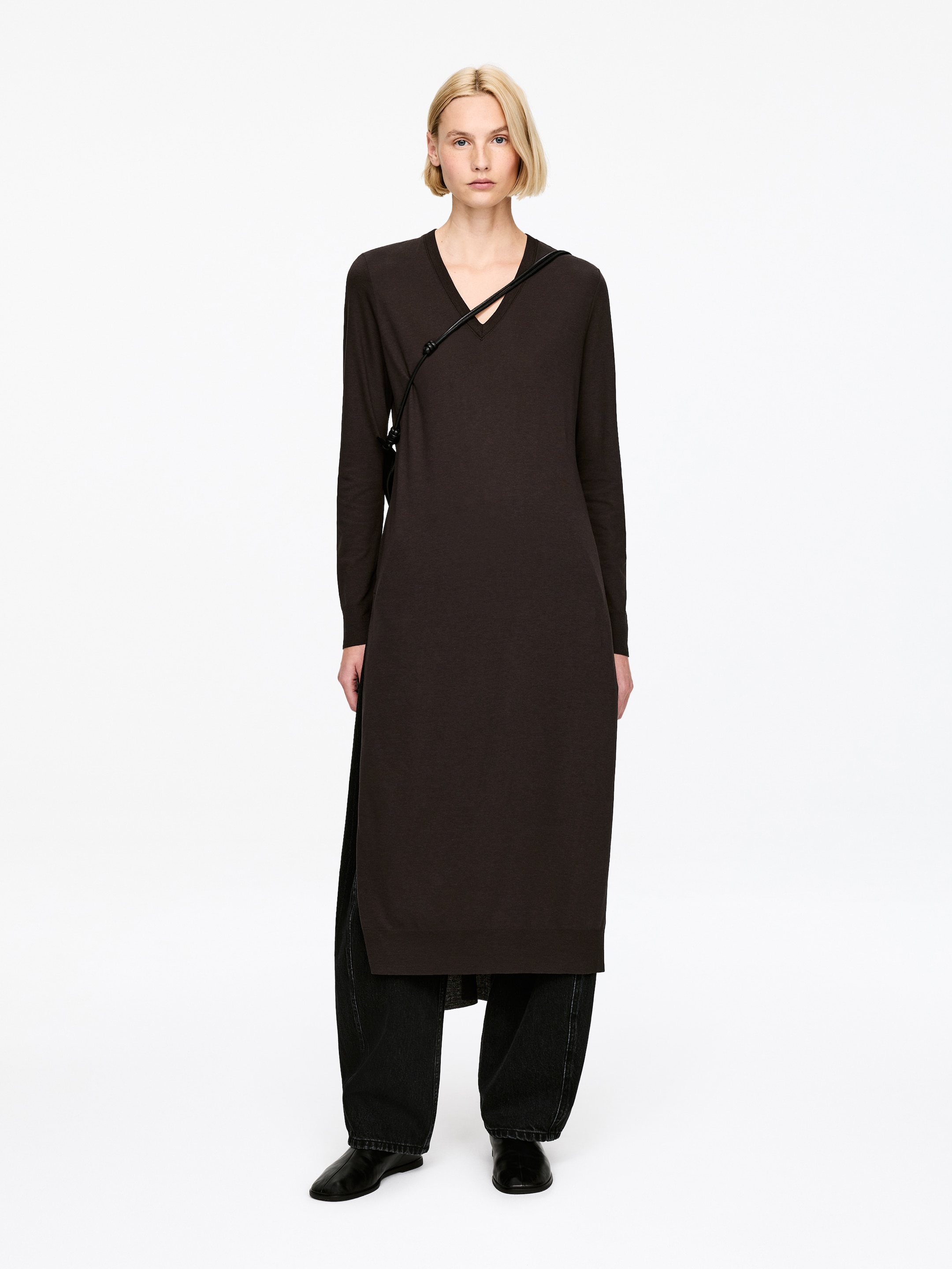 Lyocell-Cotton Tunic Top-#261915-18160