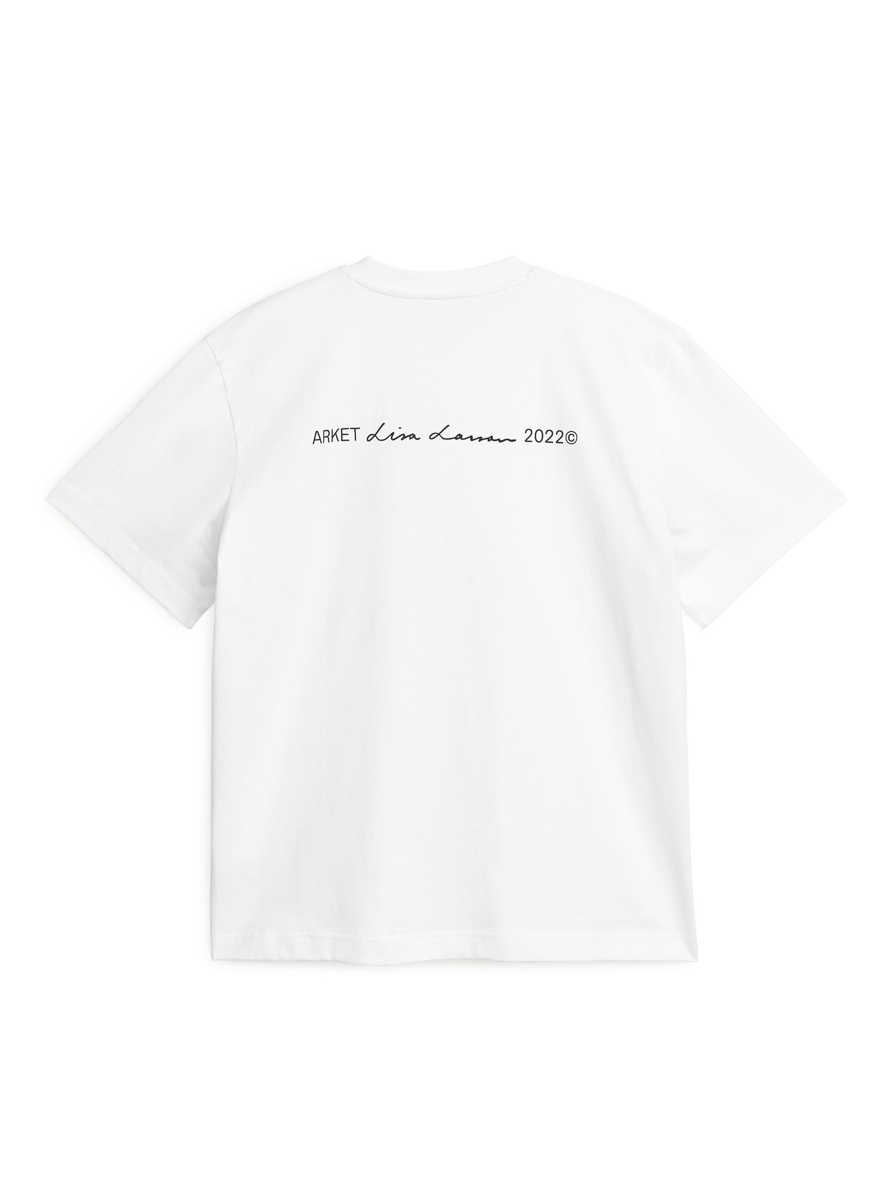 T-shirt ARKET and Lisa Larson - Bianco - Regular fit - Men - StillMedia/DescriptiveStillLife - 1