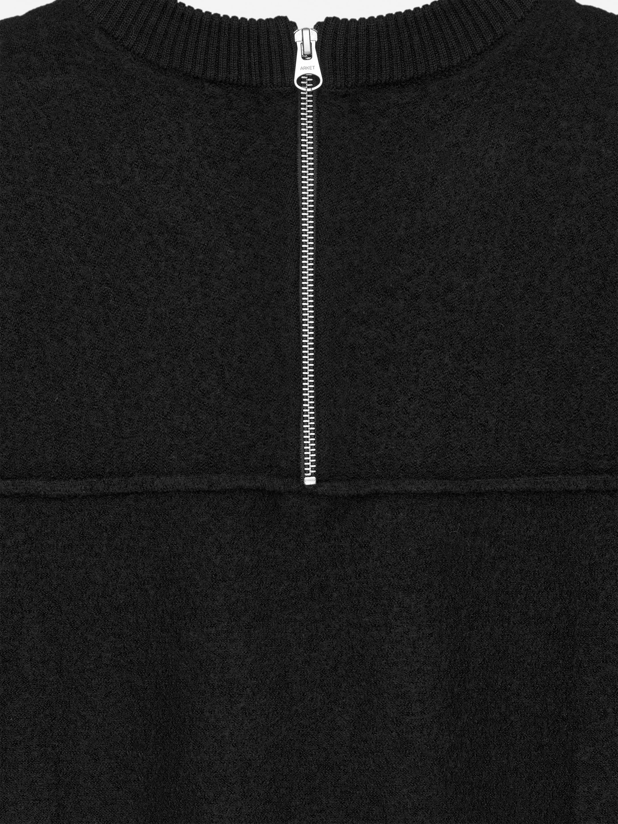 Visualizza immagine più grande: Mini abito in lana cotta - Nero - DONNA | H&M IT 6