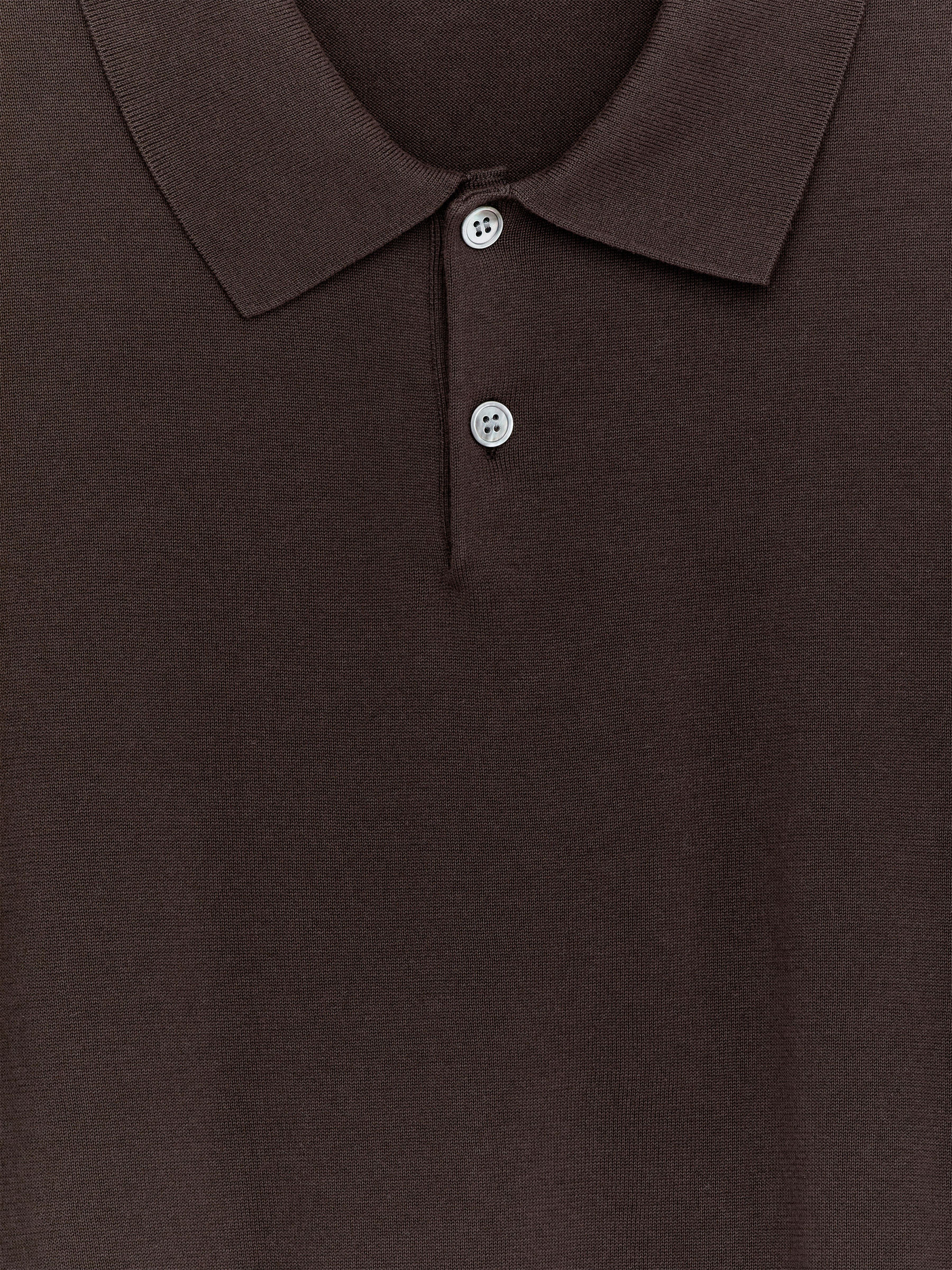Polo de algodón - Marrón oscuro - Corte estándar - Men - StillMedia/DescriptiveDetail - 2