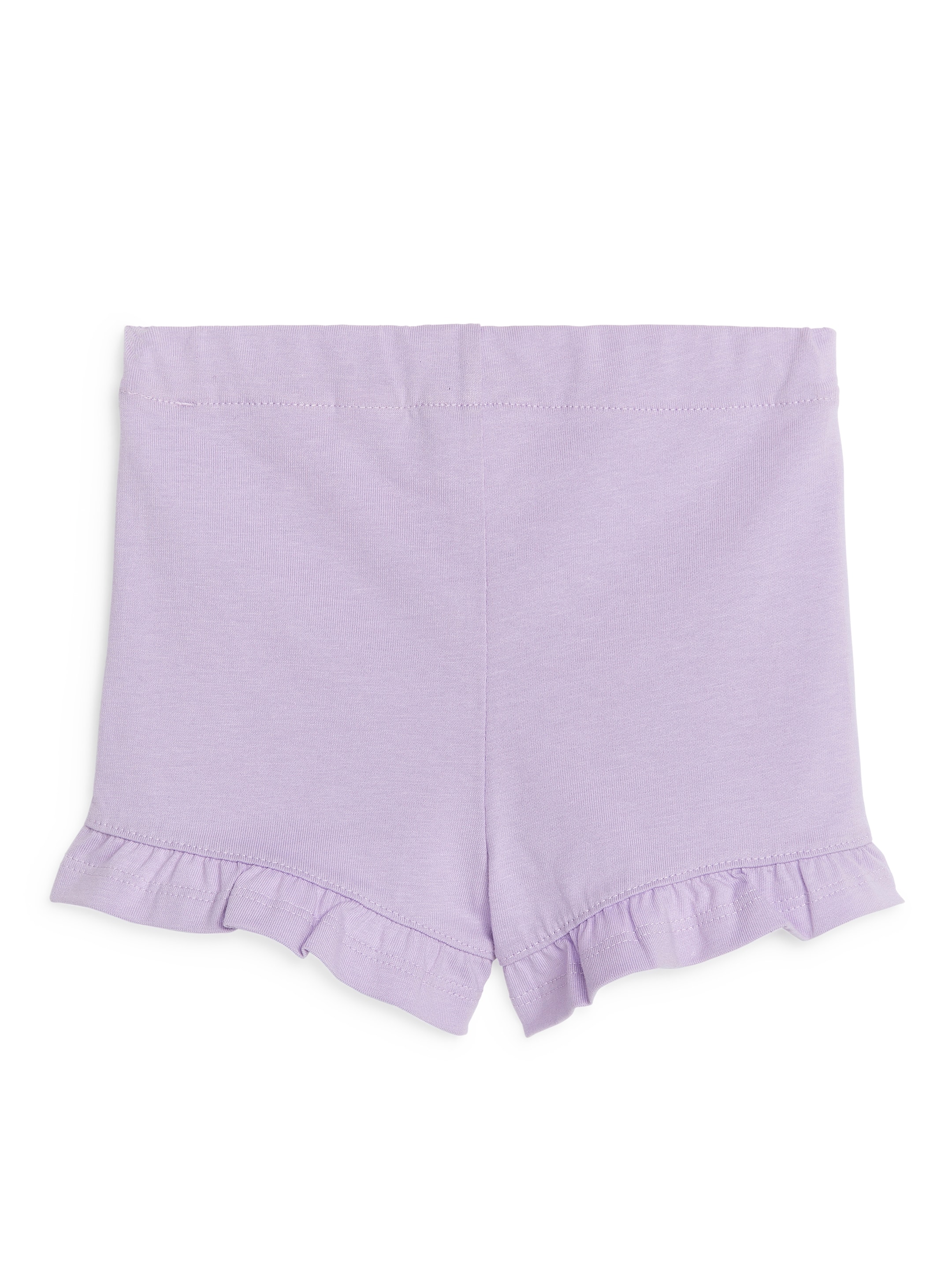 Grotere afbeelding bekijken: Jersey short met ruches - Lila - KINDEREN | H&M NL 2
