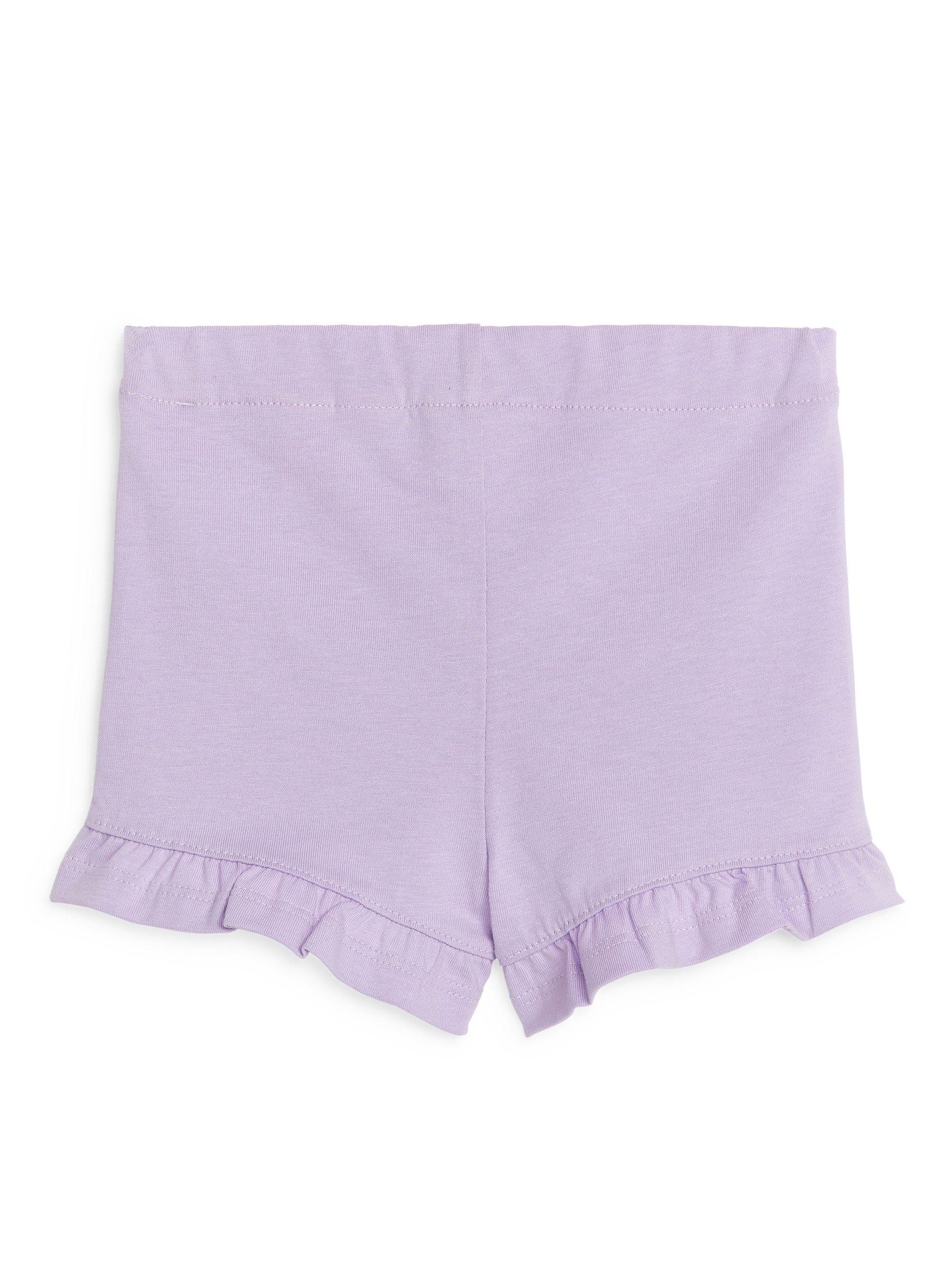 Frilled Jersey Shorts - Lilac - Regular fit - Children - StillMedia/DescriptiveStillLife - 3