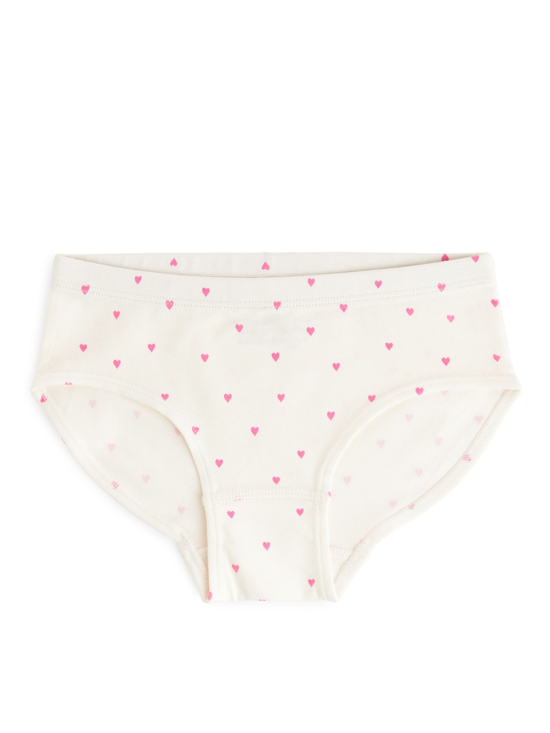 Slips aus Baumwolljersey, 3er-Set - Weiß/Rosa/Beige - Regular Fit - Kinder - StillMedia/DescriptiveStillLife - 2