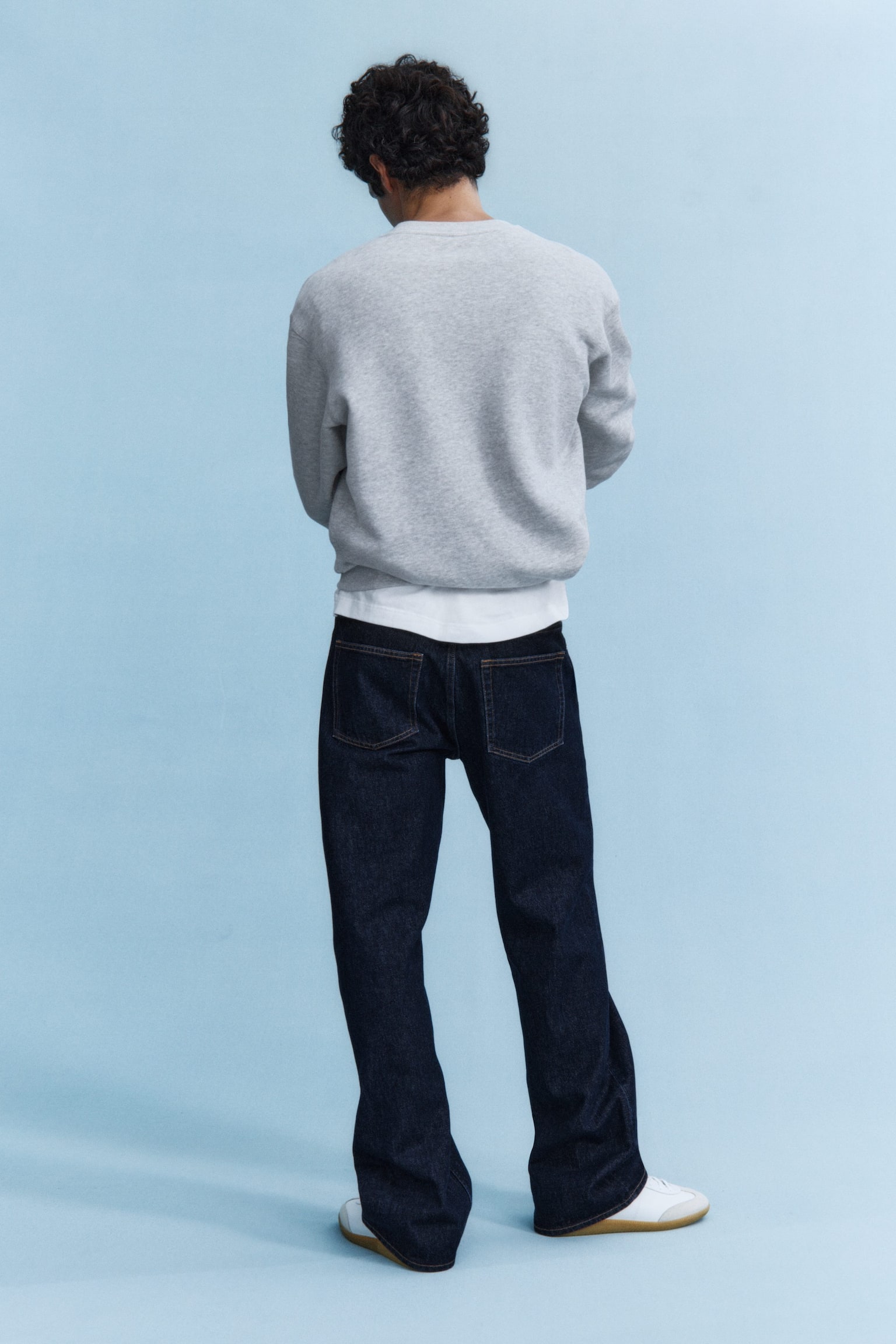 CANYON Regular bootcut jeans - Mörkblå/Ljusblå/Svart - 4