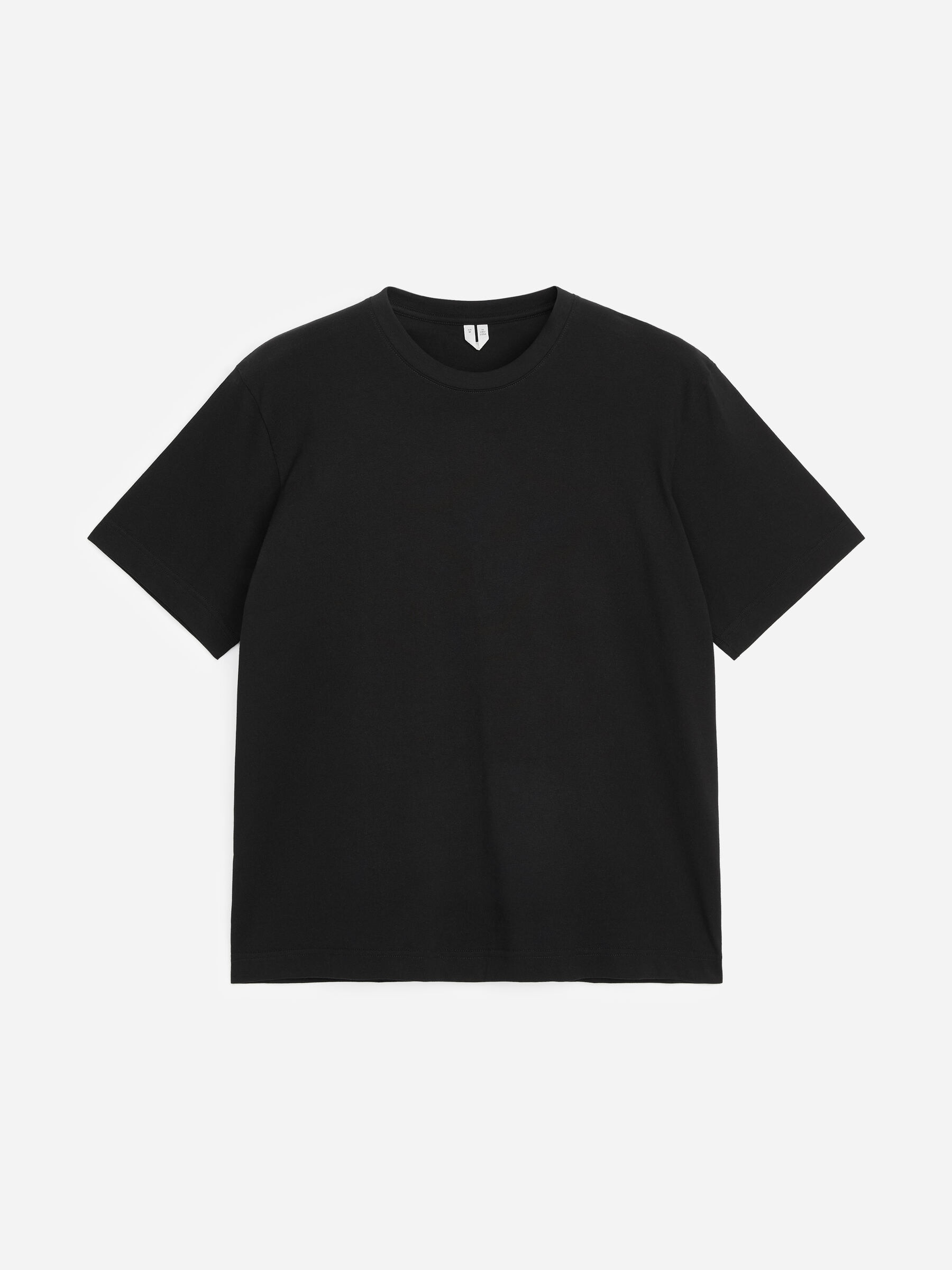 T-shirt con vestibilità rilassata da 220 GSM - Nero - Regular fit - Men - StillMedia/DescriptiveStillLife - 63