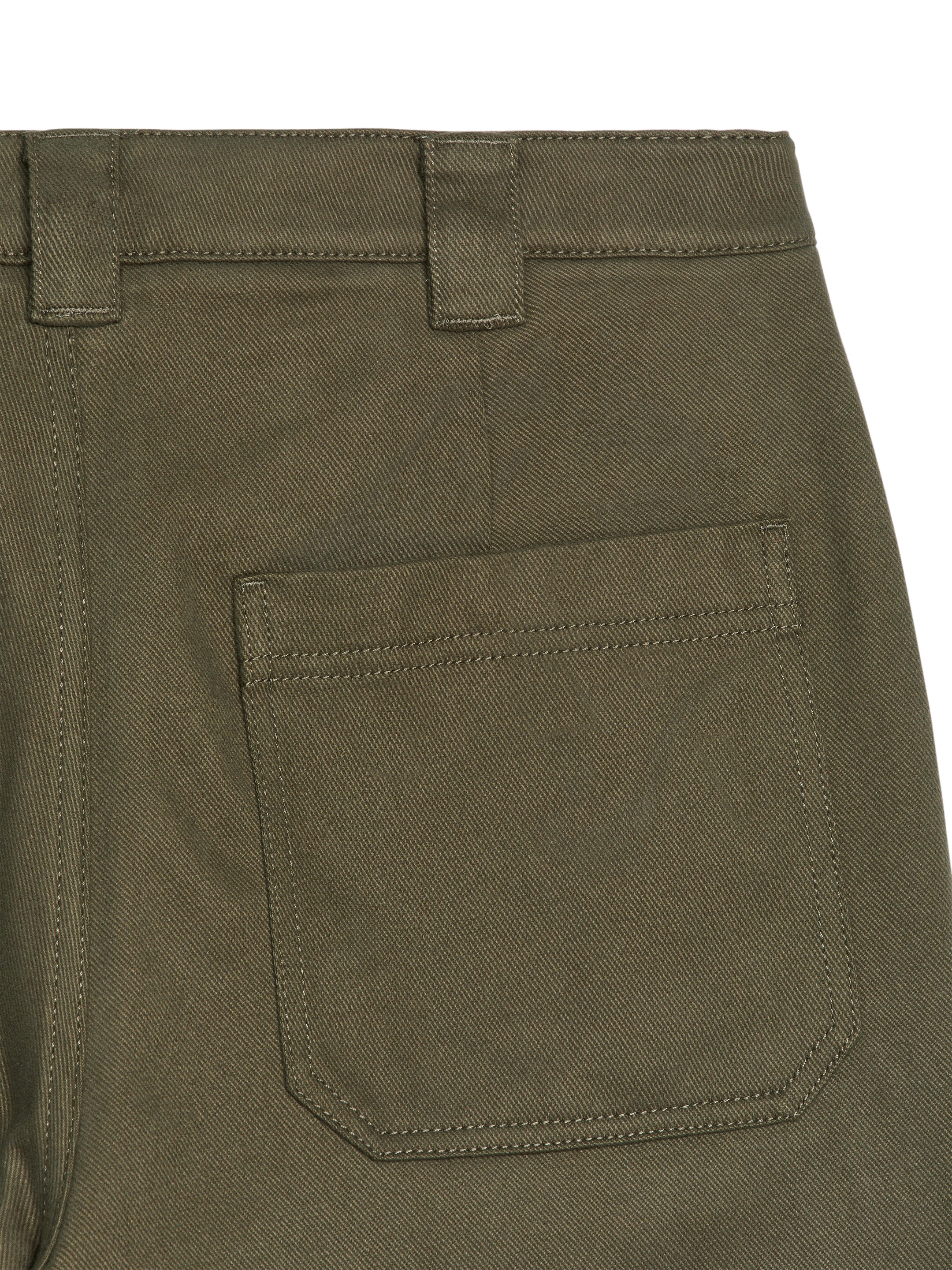 View larger image: Cotton Moleskin Twill Trousers - Dark Mole - Men | H&M GB 2