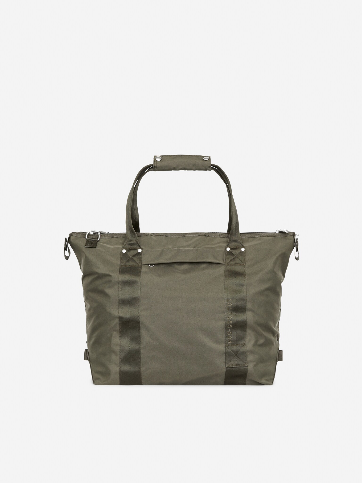 36-Hour Tote - Verde kaki/Beige scuro/Nero