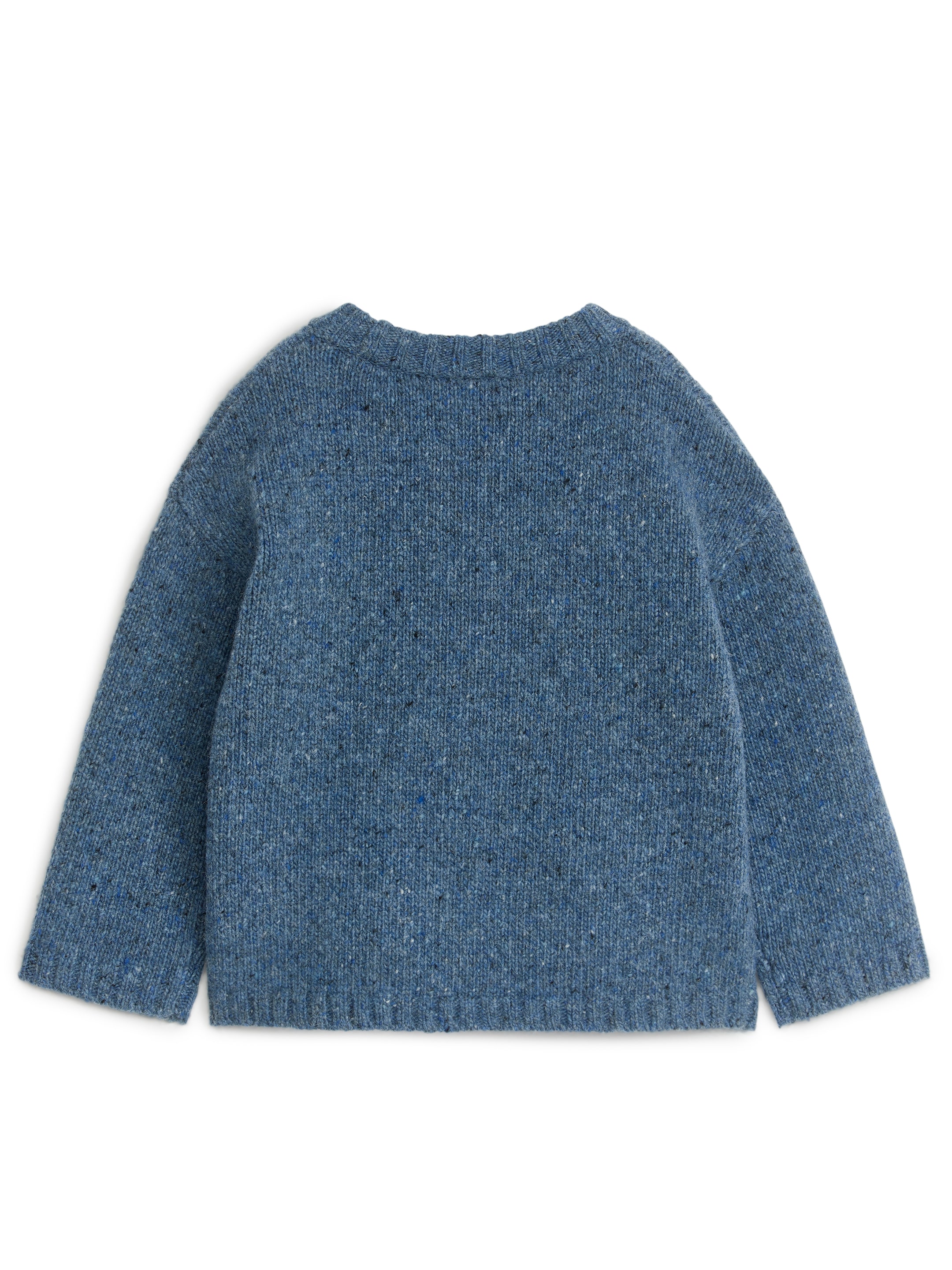 Neps Wool-Blend Jumper - Blue - Regular fit - Children - StillMedia/DescriptiveStillLife - 3
