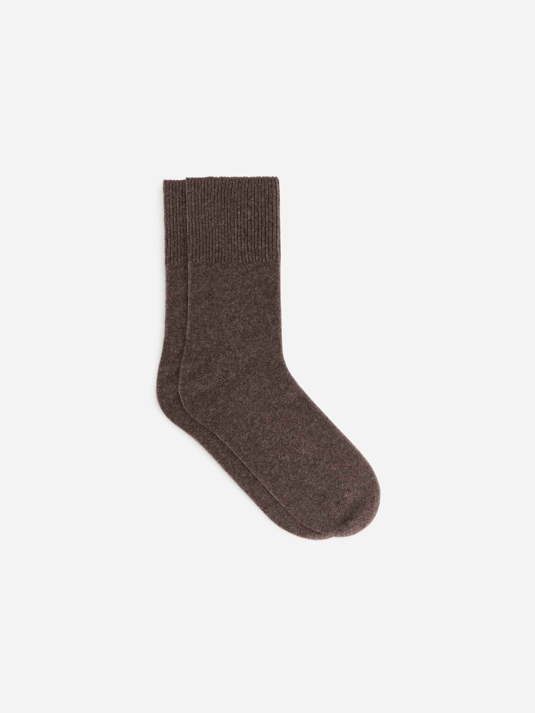 Socken aus Kaschmir und Wolle - Taupe - Damen - StillMedia/DescriptiveStillLife - 3