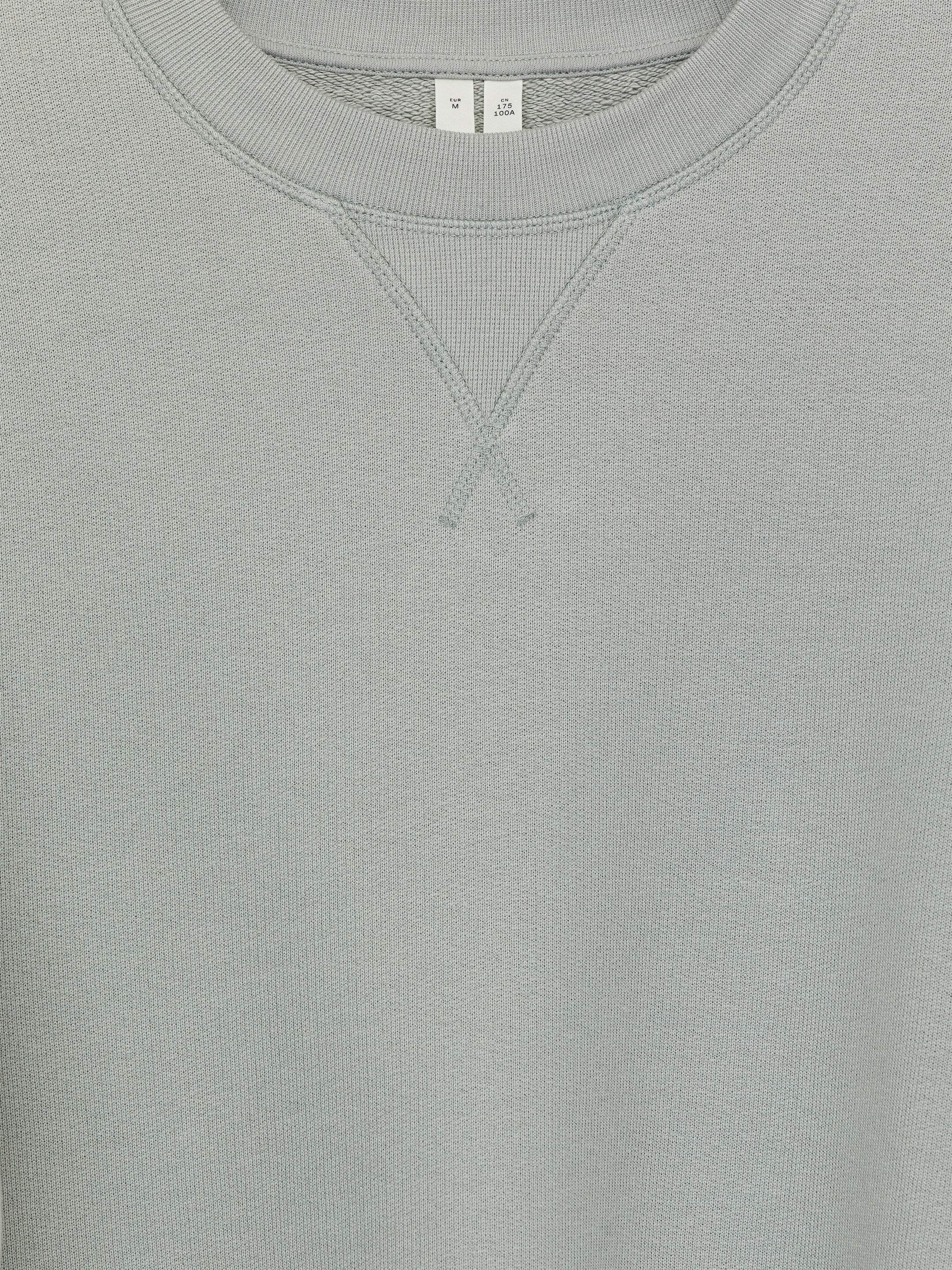 Lockeres Sweatshirt - Blasses Mintgrün - Loose Fit - Herren - StillMedia/DescriptiveDetail - 2