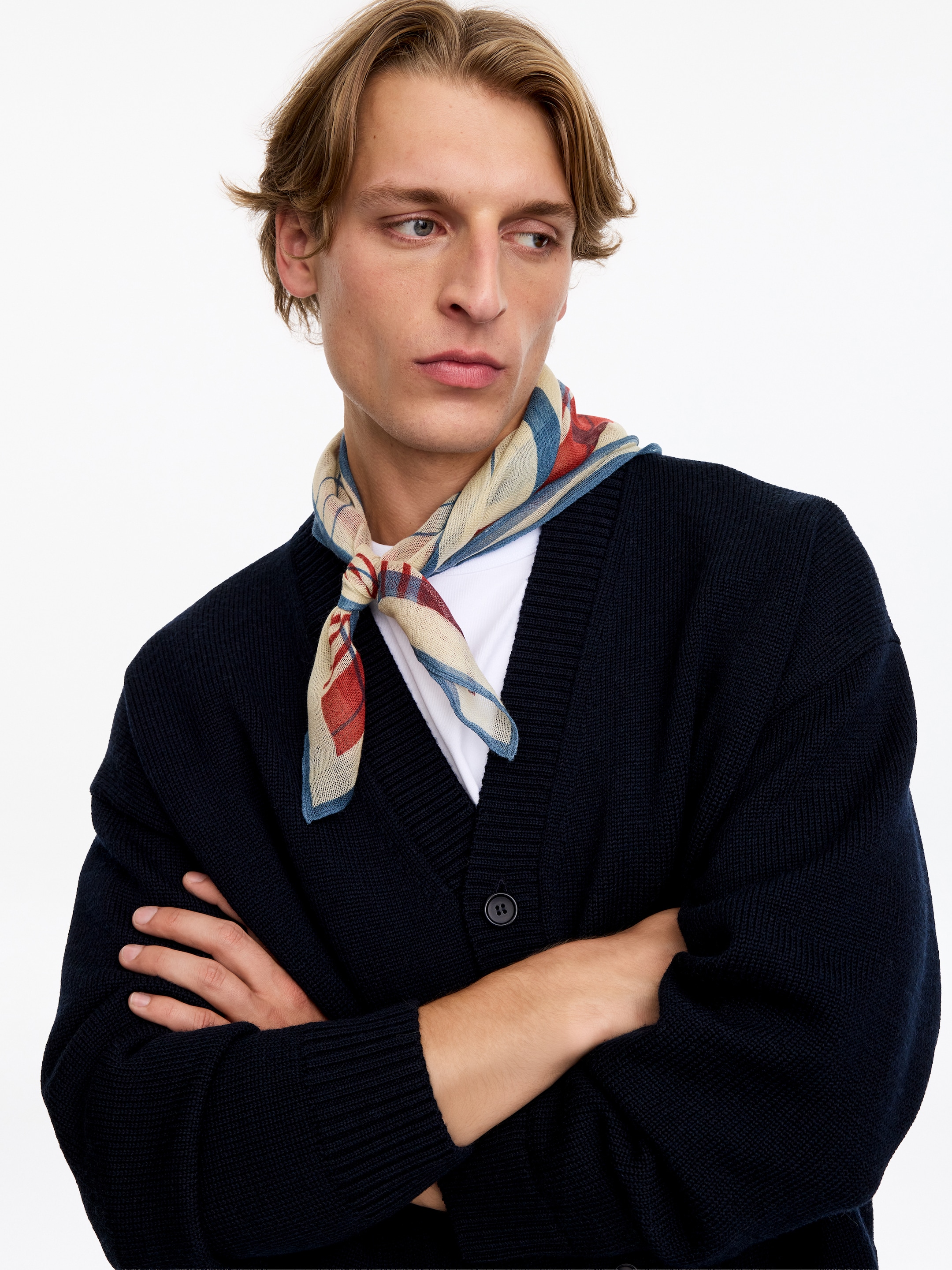 Karierter Wollschal - Hellgelb/Karos - men - StillMedia/Lookbook - 5