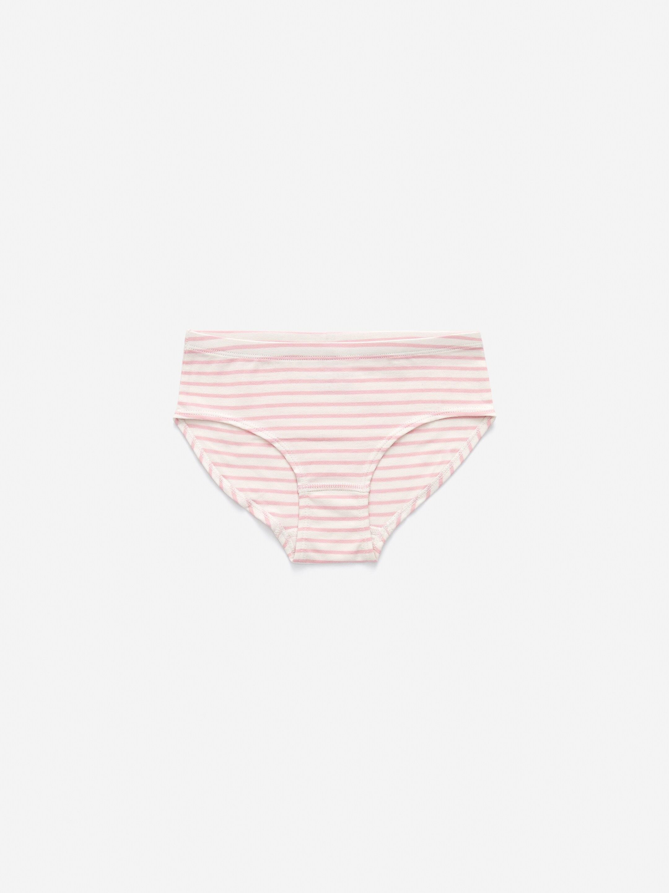 Grotere afbeelding bekijken: Cotton Jersey Briefs Set of 3 - Roze/gebroken wit - KINDEREN | H&M BE 4