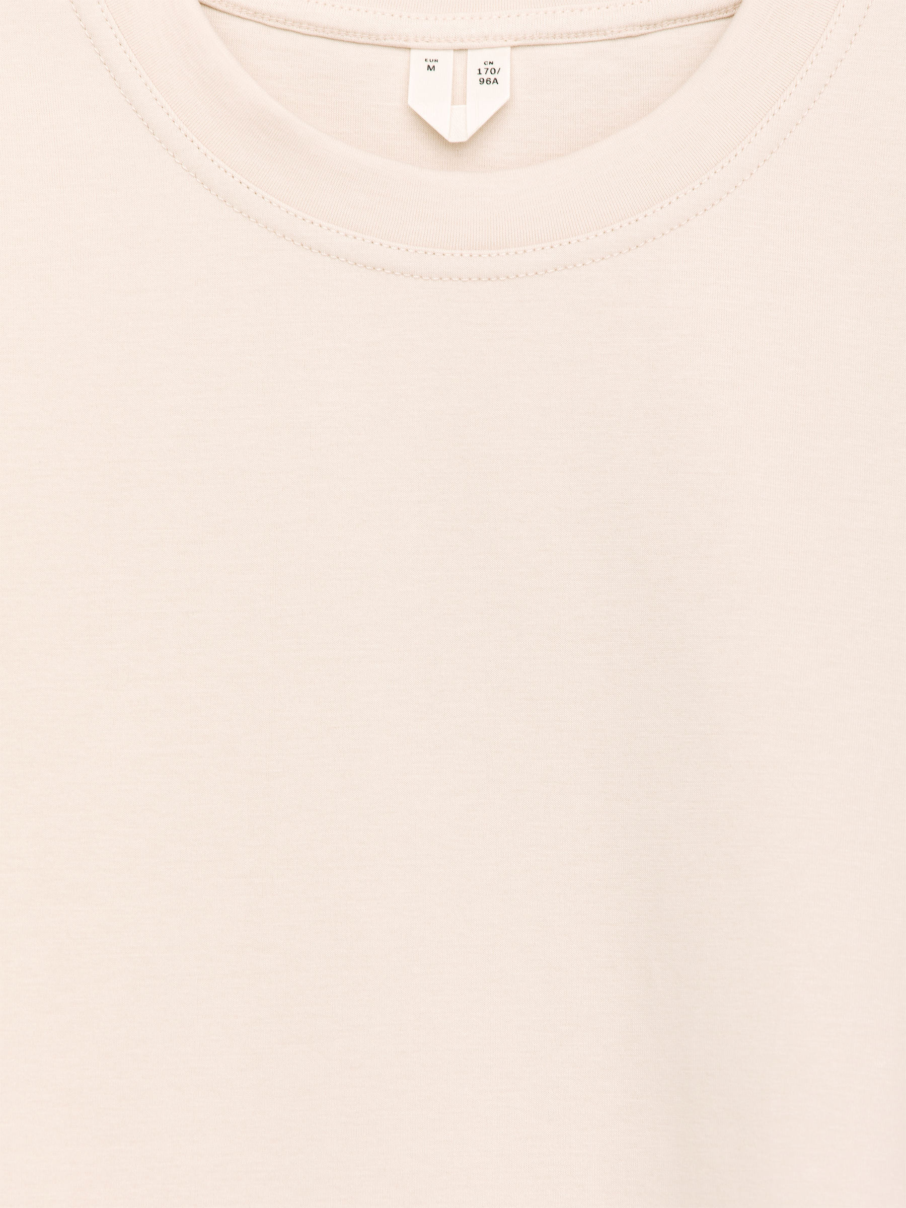 PEARL Heavyweight T-Shirt - Light Beige - Regular fit - Women - StillMedia/DescriptiveDetail - 1
