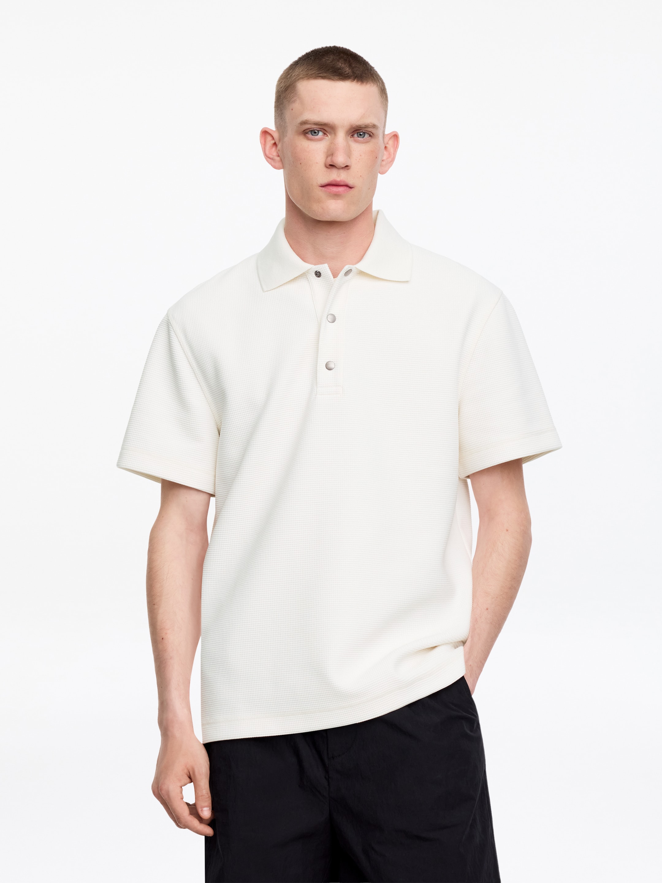 ARKET ACTIVE Polo shirt-#F4F3E9-18930