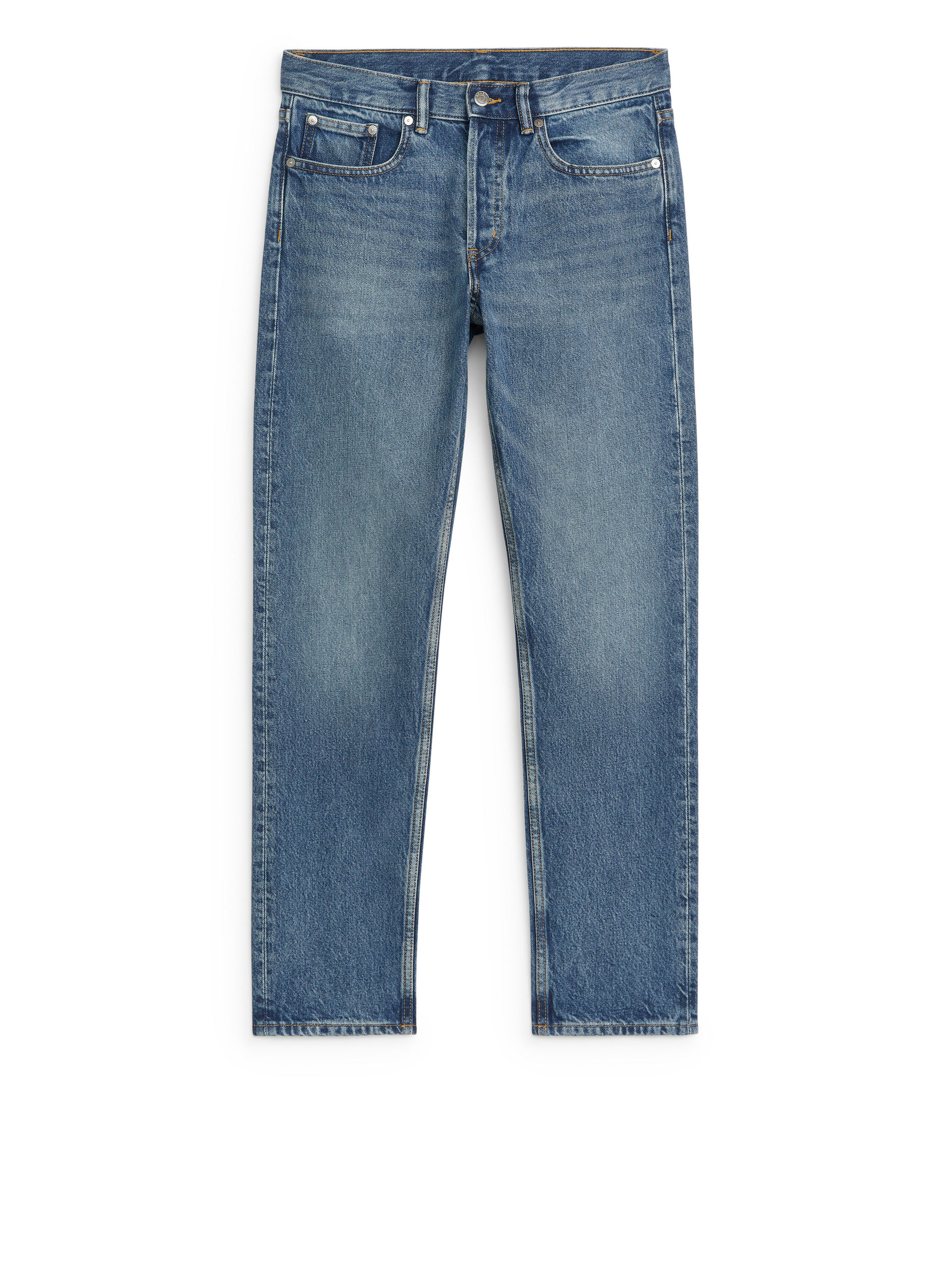 PARK CROPPED Regular Straight Jeans - Vintage-Blau - Regular Fit - Herren - StillMedia/DescriptiveStillLife - 2