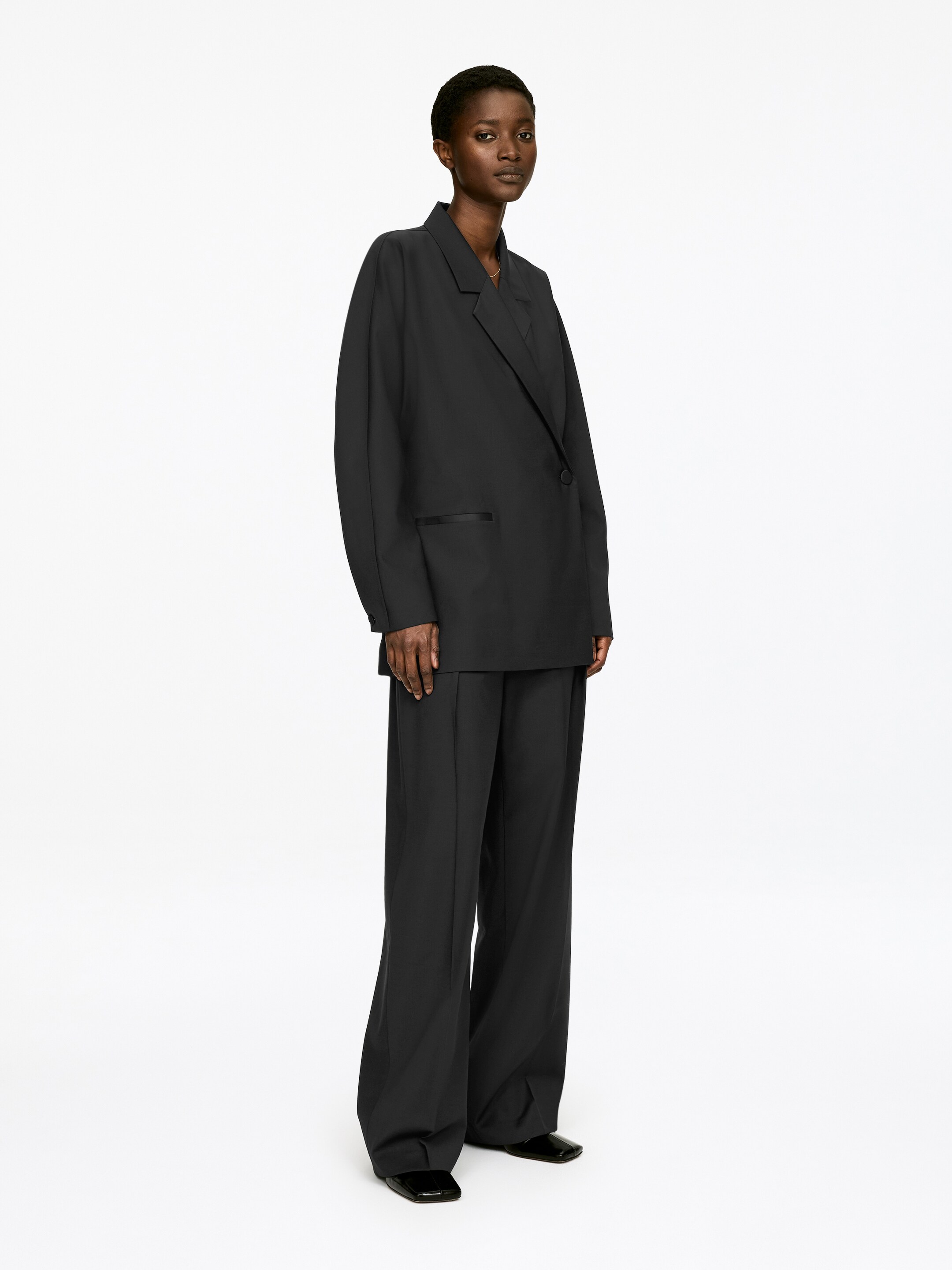 Agrandir l'image: Blazer de smoking - Noir - FEMME | H&M FR 2