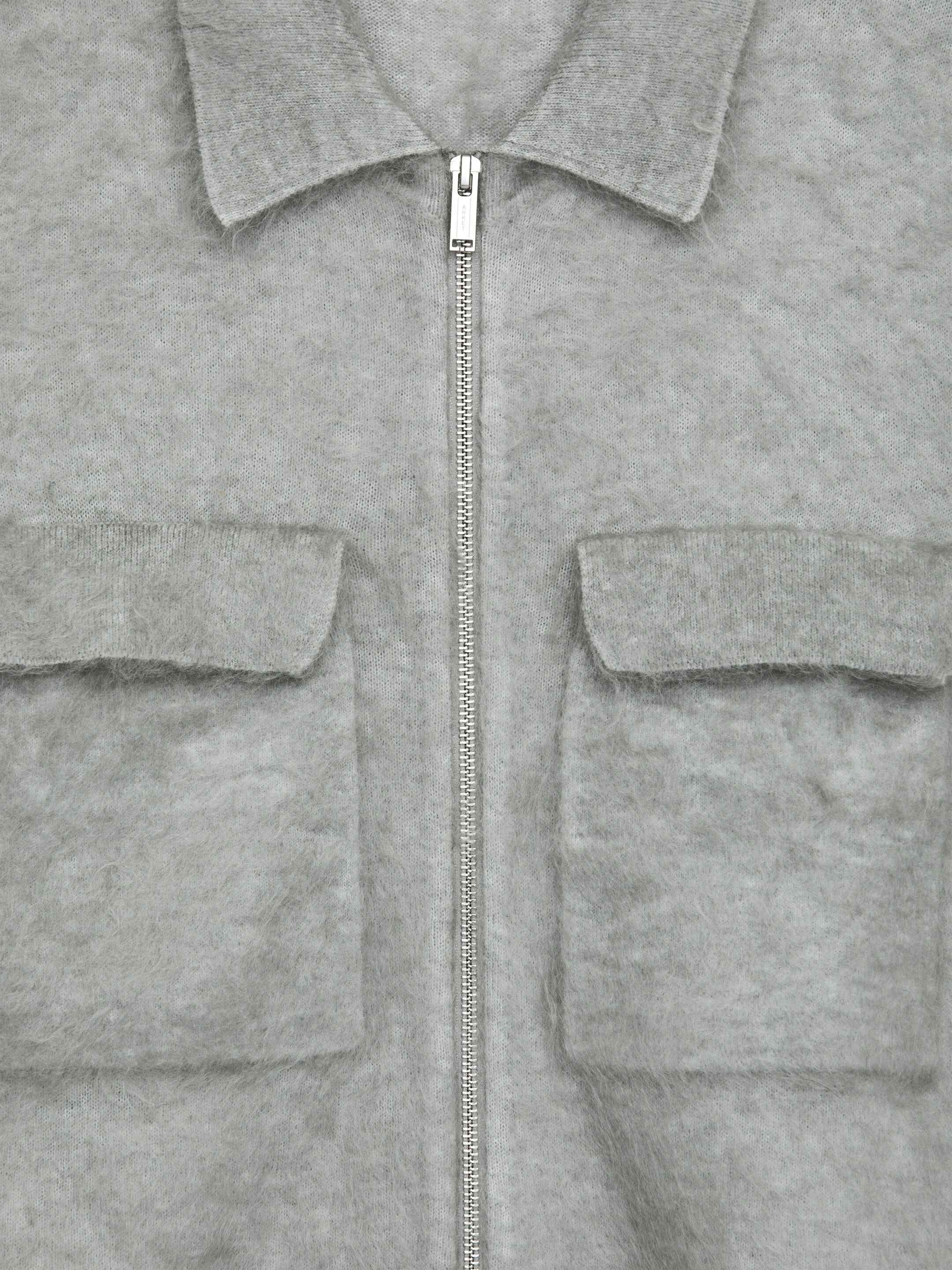 Größeres Bild ansehen: Jacke aus Mohair und Wolle - Grau - Ladies | H&M DE 2