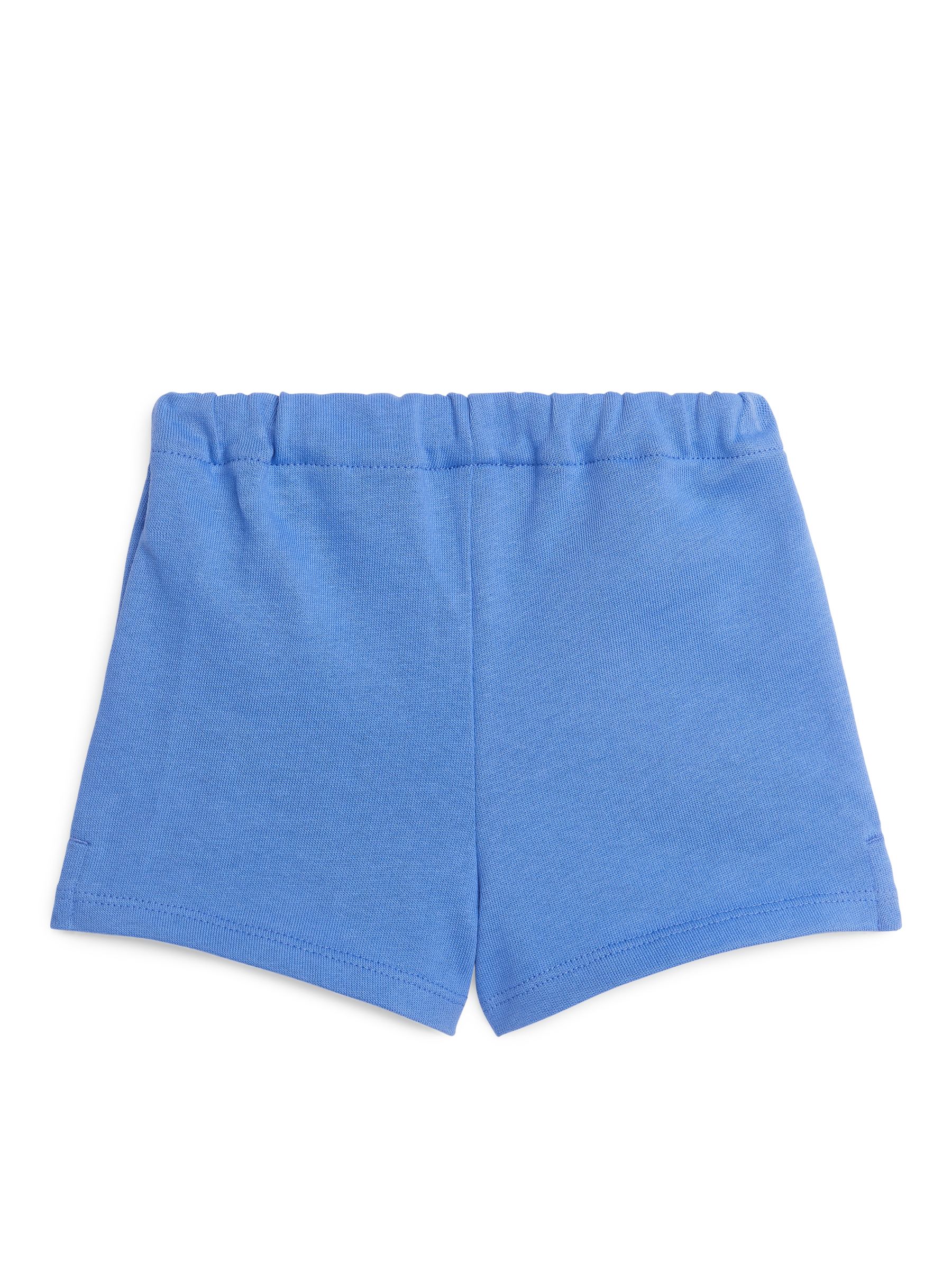Cotton Terry Shorts - Blue - Relaxed fit - Children - StillMedia/DescriptiveStillLife - 2