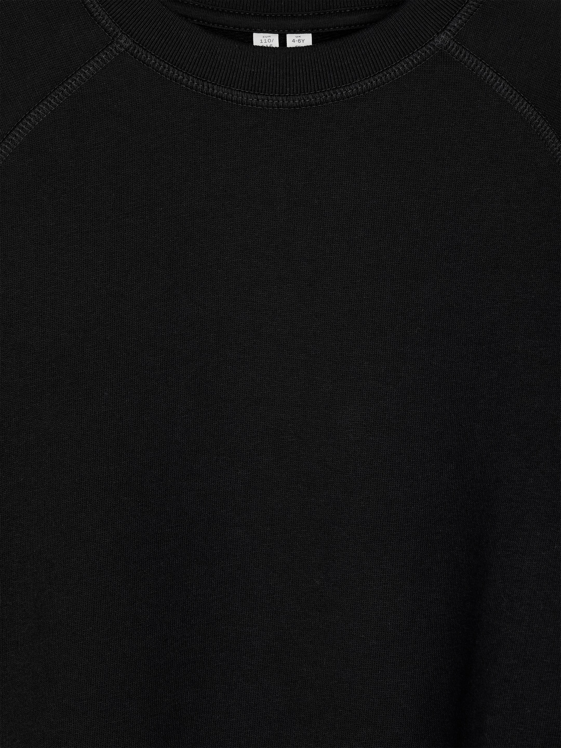 Cotton Sweatshirt - Black - Regular fit - Children - StillMedia/DescriptiveDetail - 1