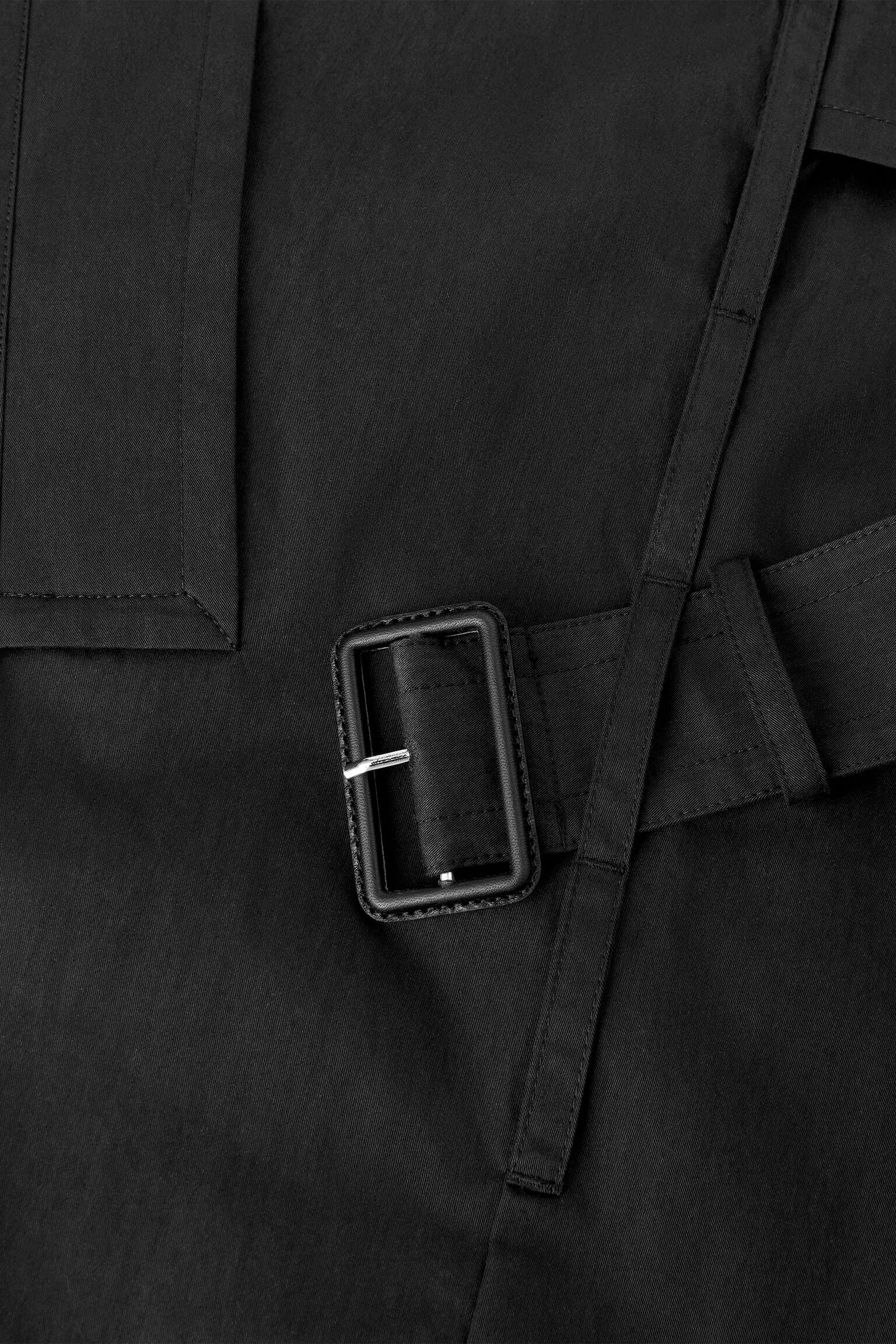 Trench oversize - Noir - 5