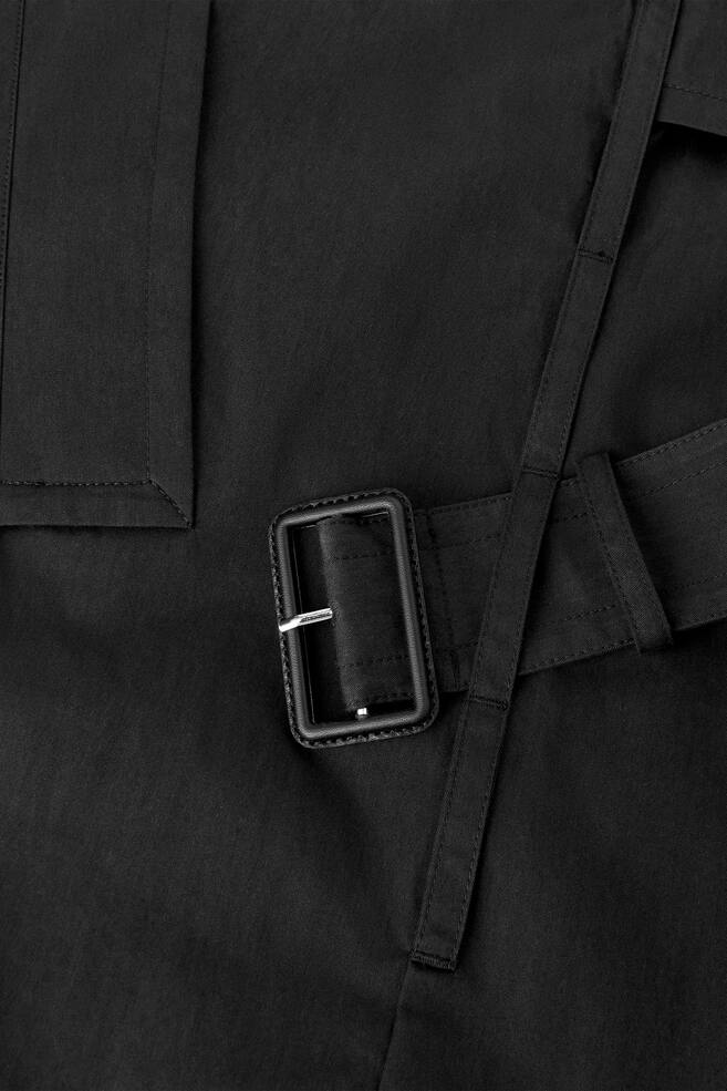 Chaqueta estilo trench-Negro - 5