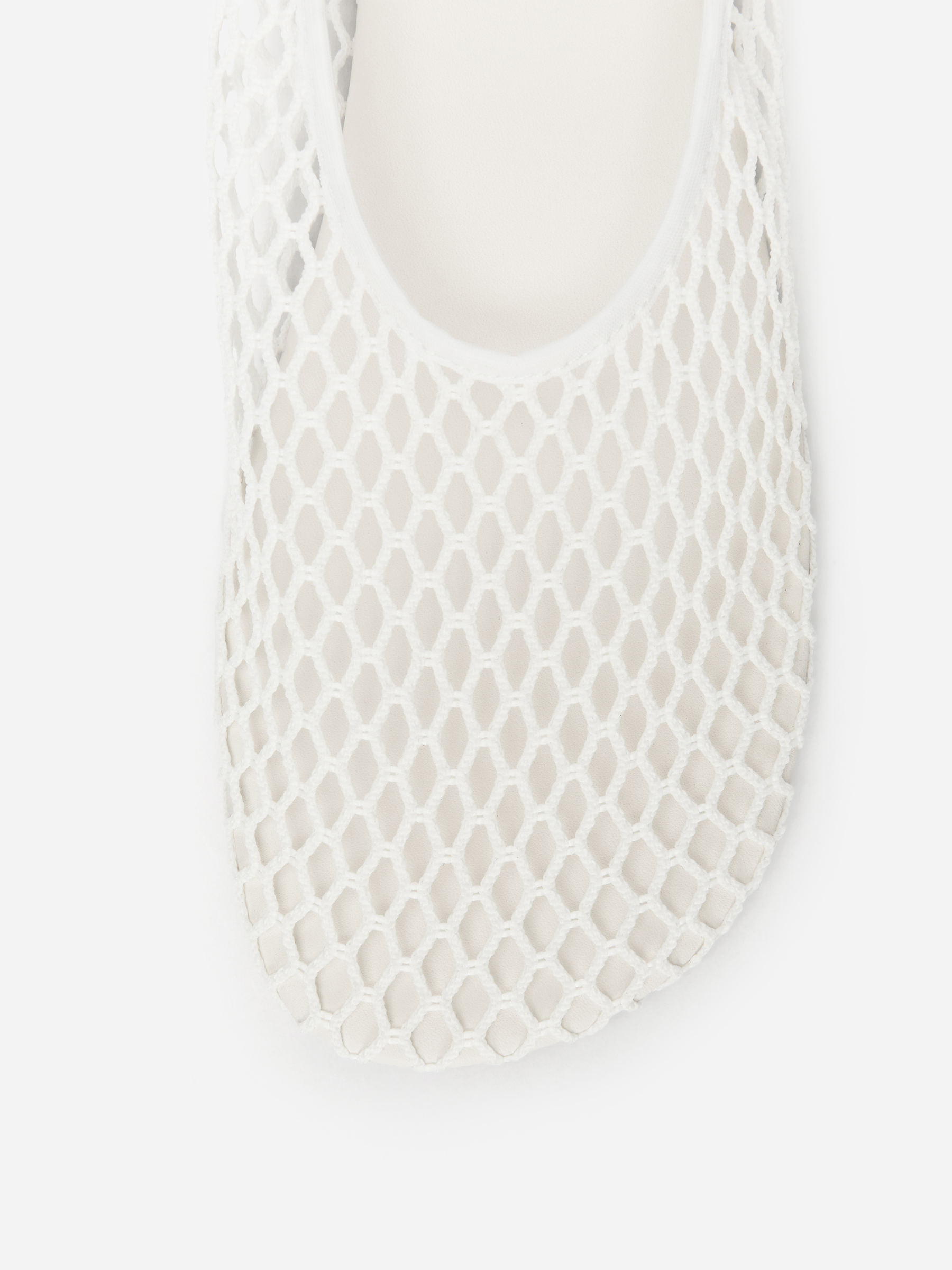 Mesh Ballet Flats - White - Women - StillMedia/DescriptiveDetail - 5