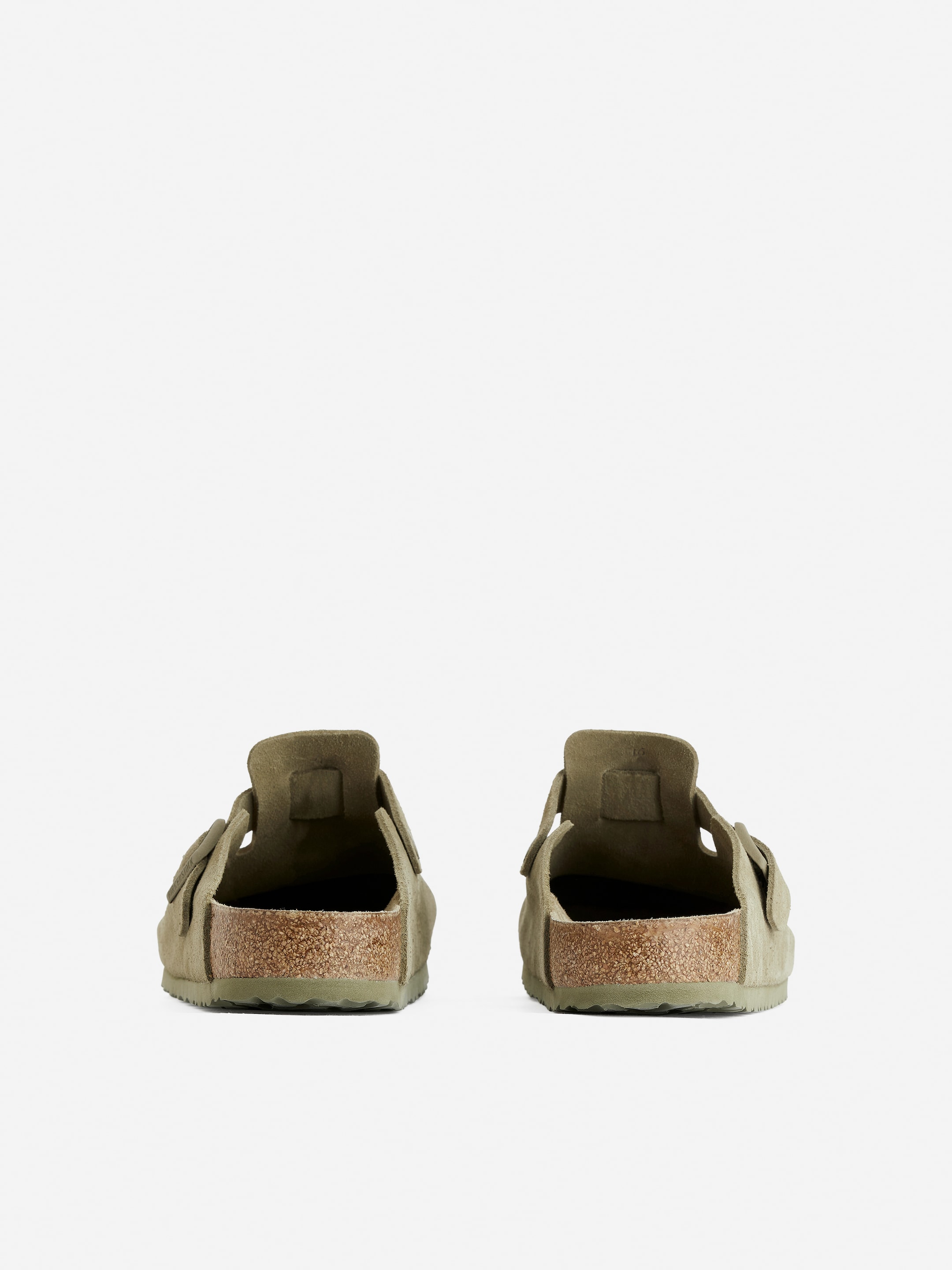 Veloursledersandale Boston von Birkenstock - Beige - Herren - StillMedia/DescriptiveStillLife - 1