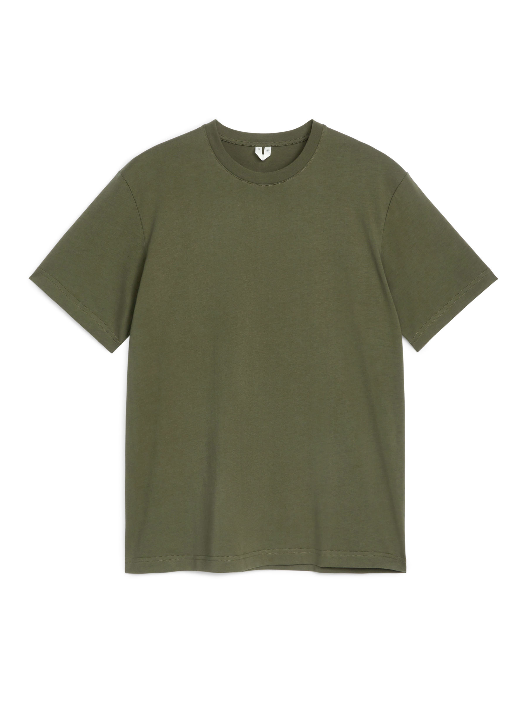 Lekki T-shirt - Zielony khaki - Fason normalny - Men - StillMedia/DescriptiveStillLife - 1