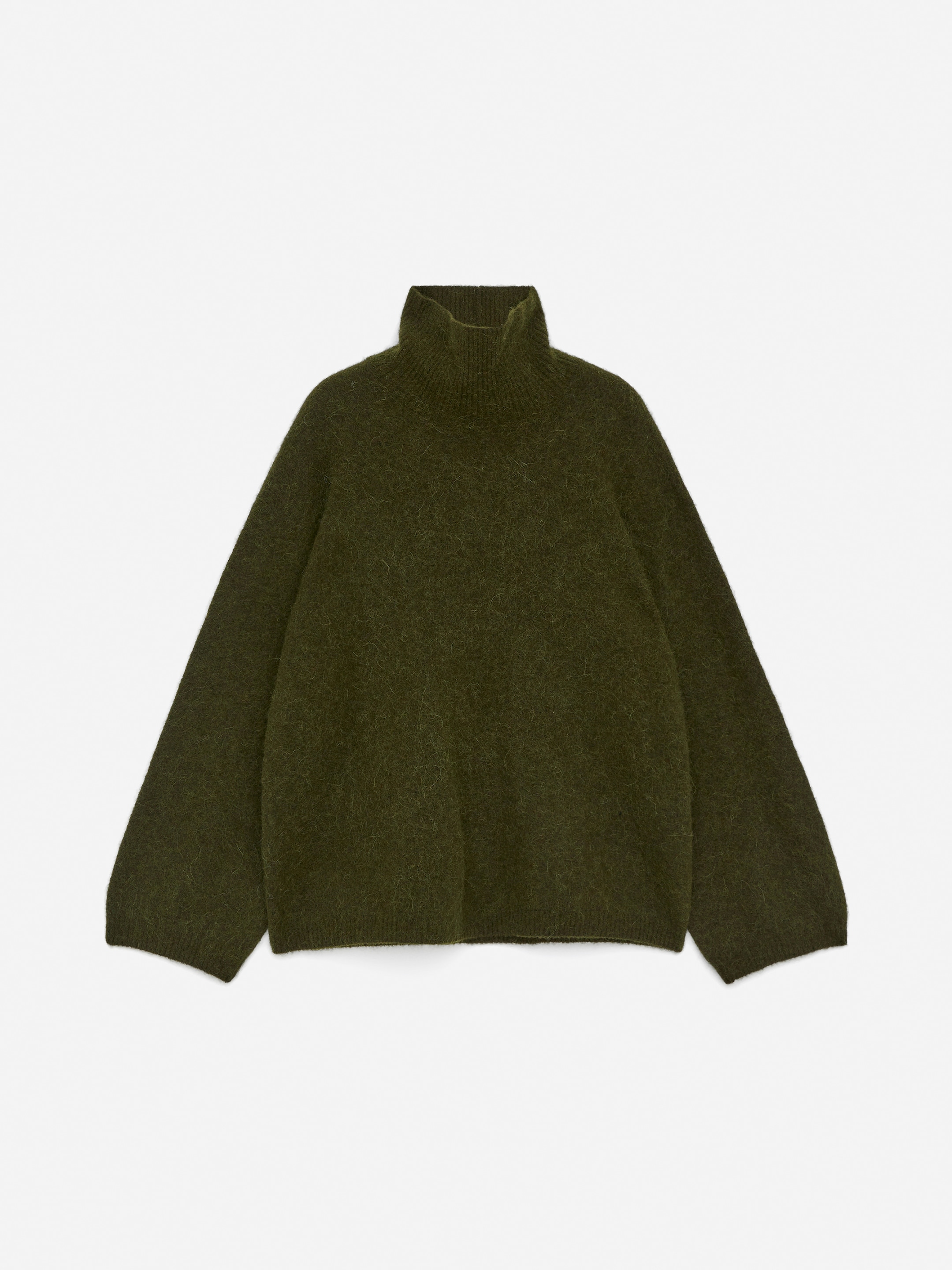 Roll-Neck Jumper-#403C2D-6192