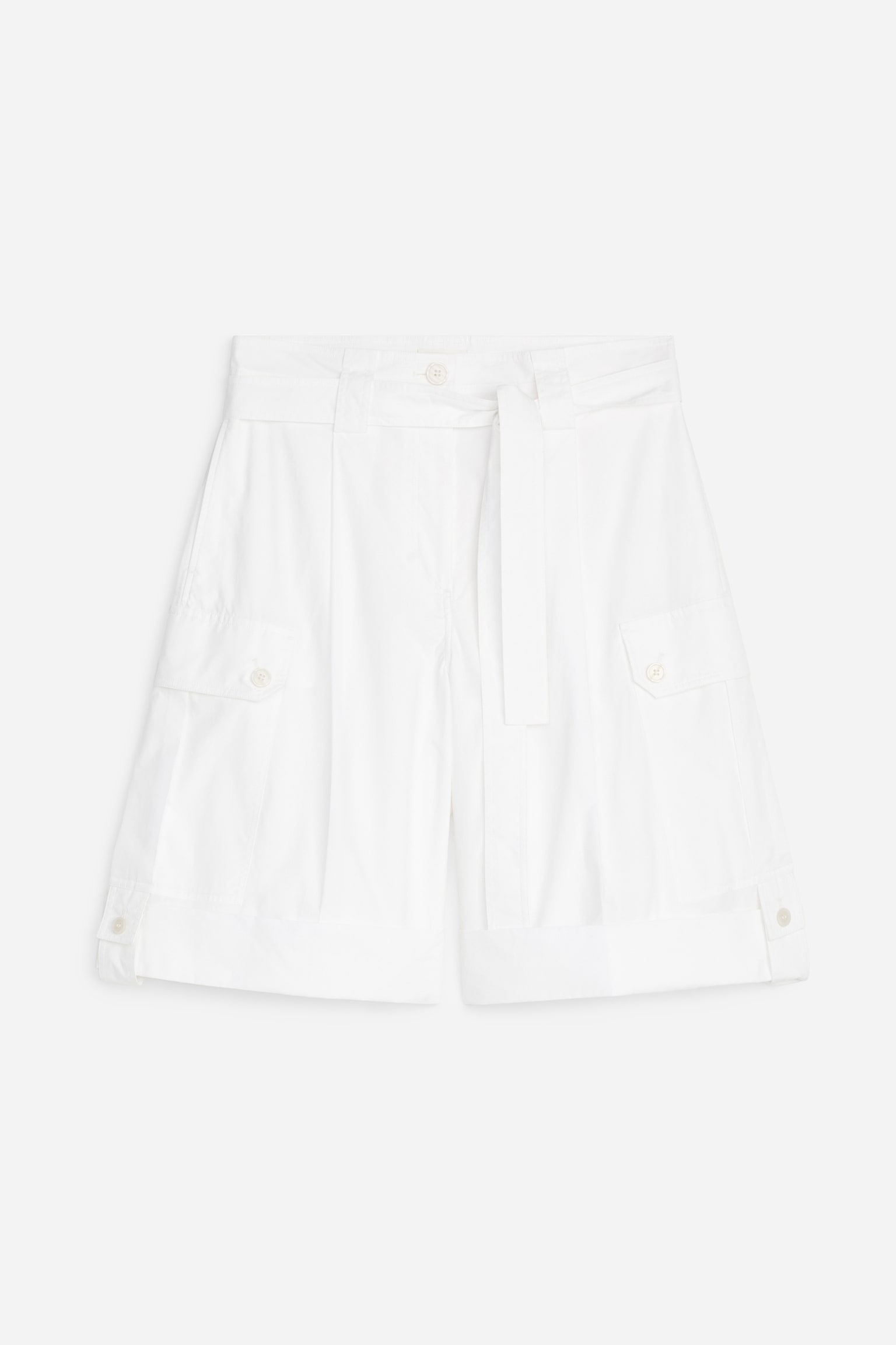Myke utility-shorts-Hvit - 2