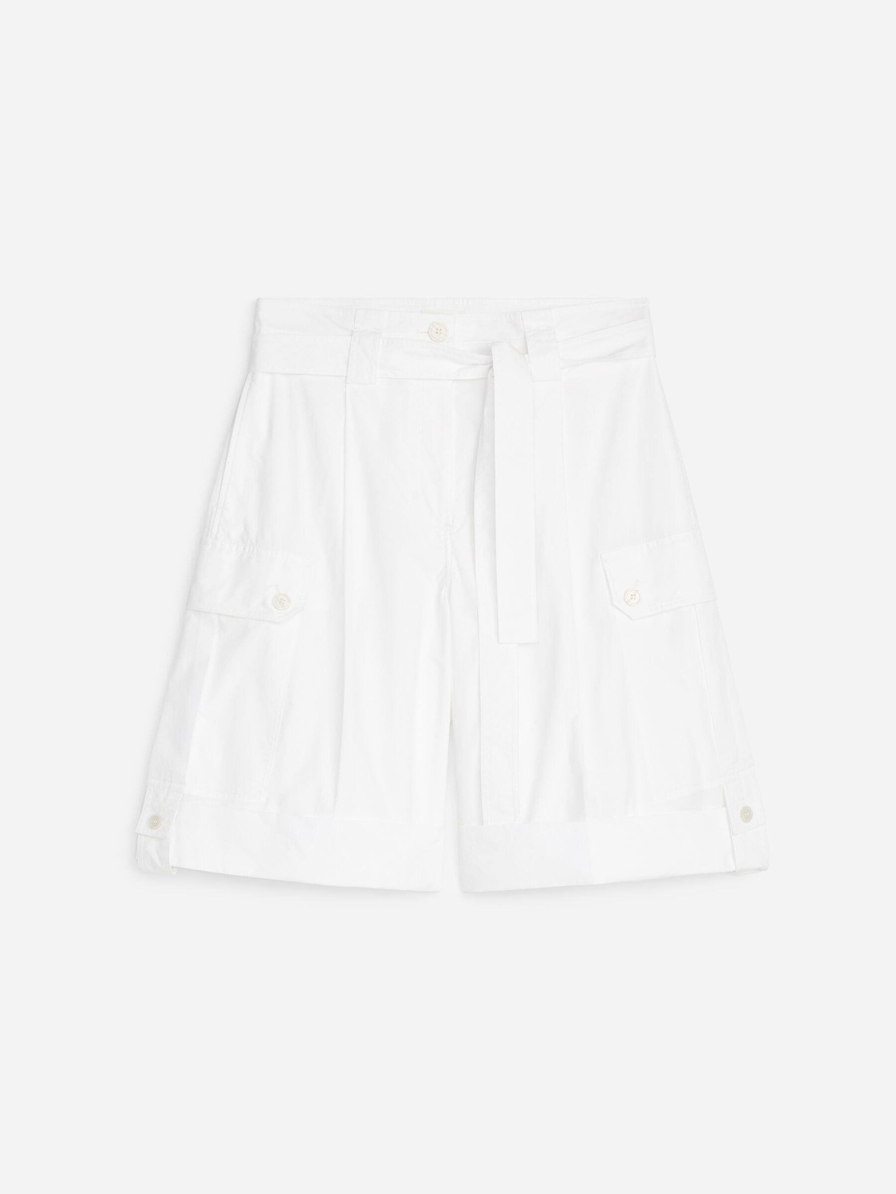Soft Utility Shorts-#FFFFFF-19283