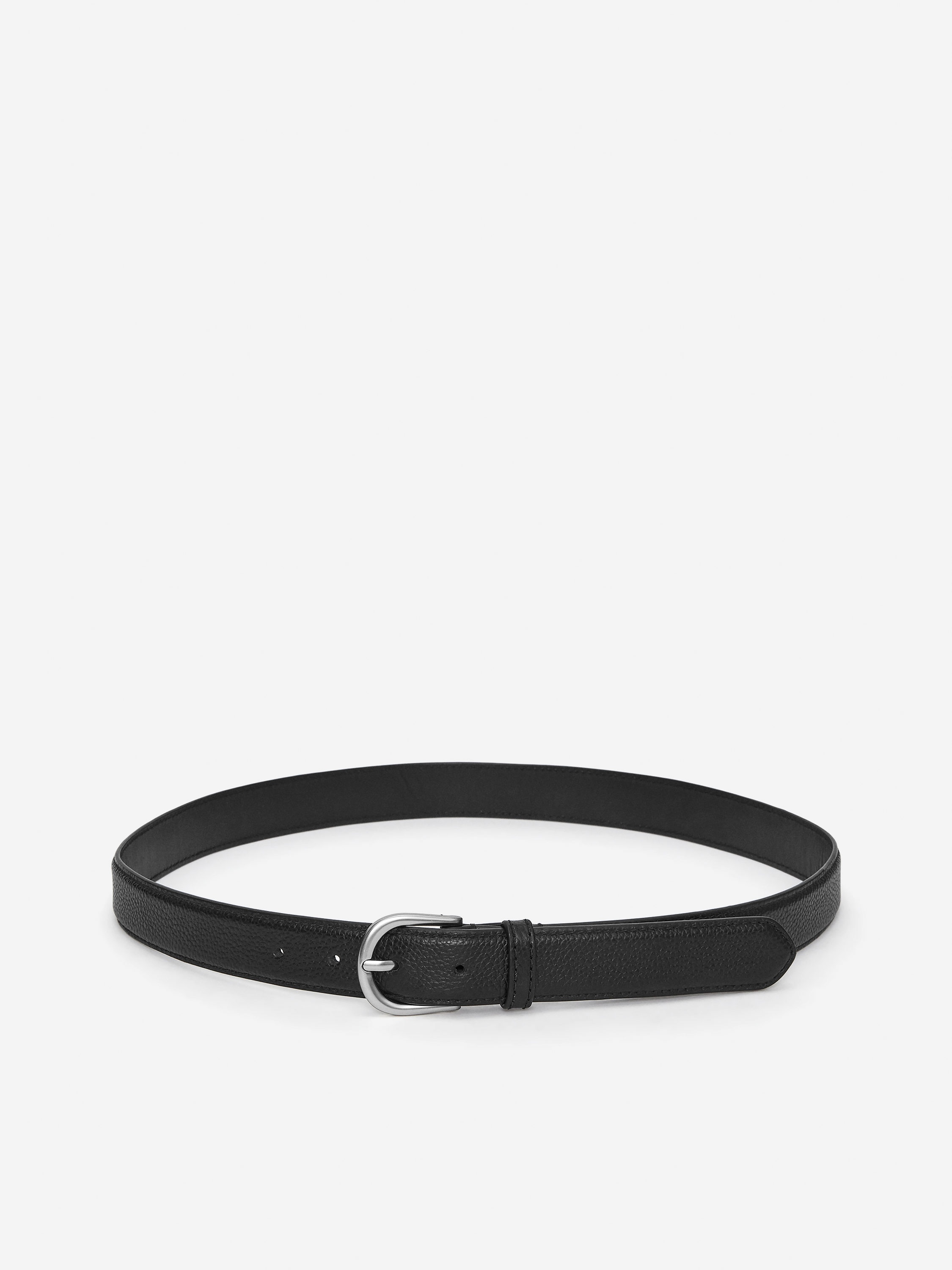 Leather Belt-Black-16844