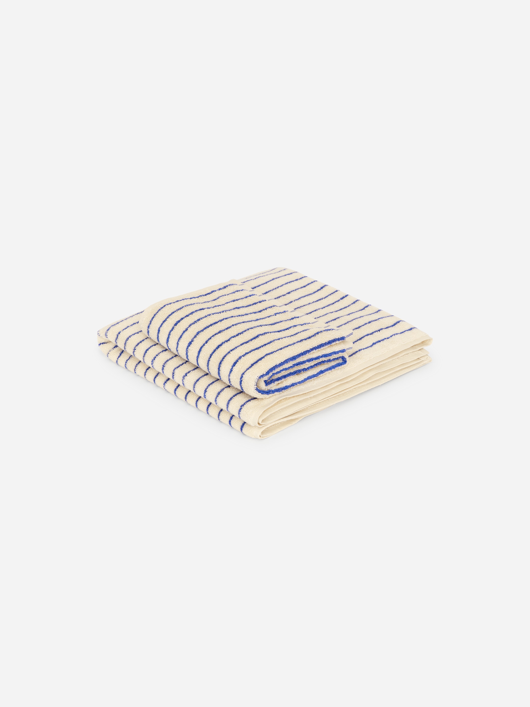 Hand Towel 50 x 70 cm - Bright Blue/Light Beige - Homeware - StillMedia/DescriptiveDetail - 3