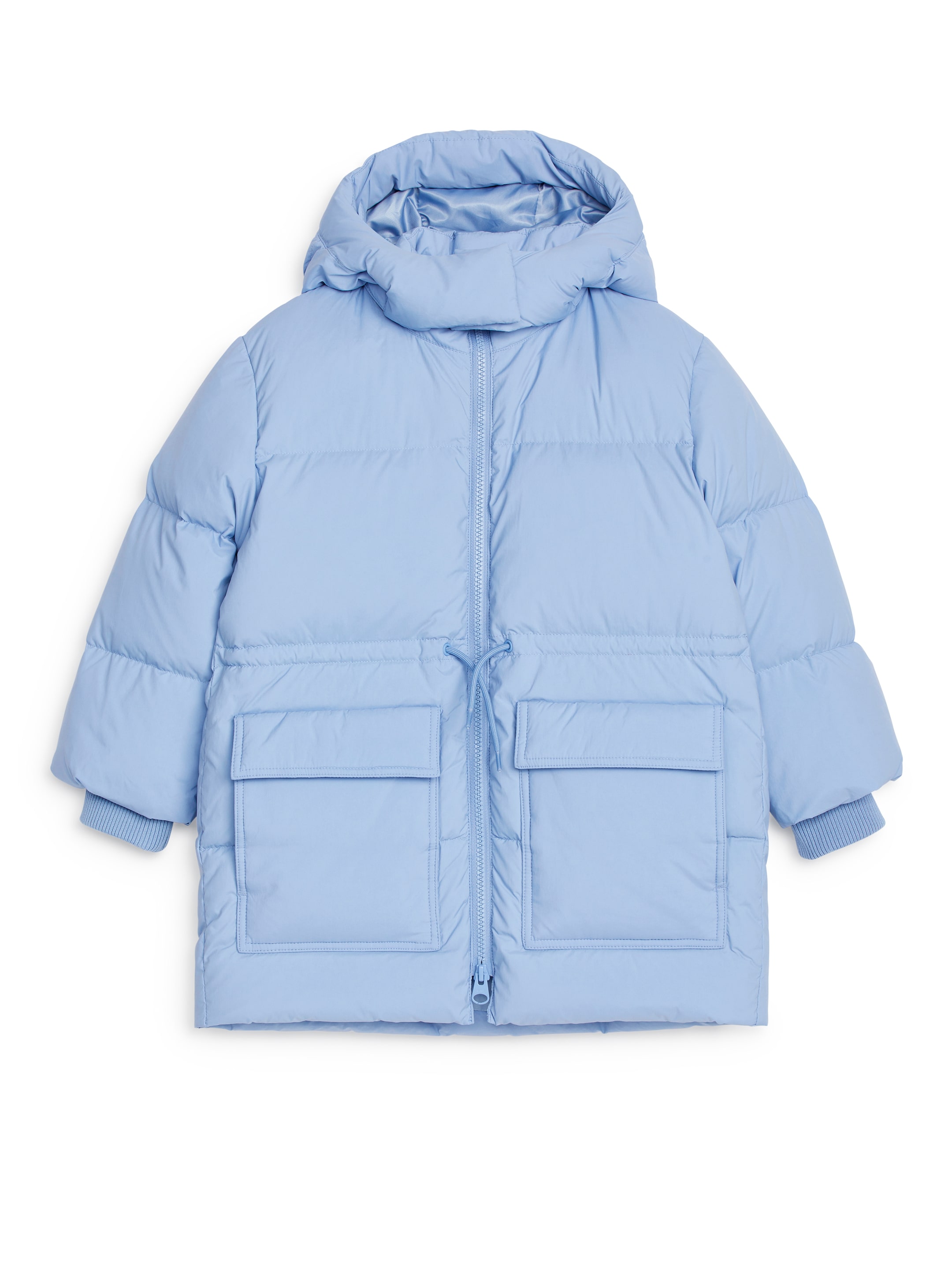 Upcycled Down Jacket - Light Blue - Relaxed fit - Children - StillMedia/DescriptiveStillLife - 4