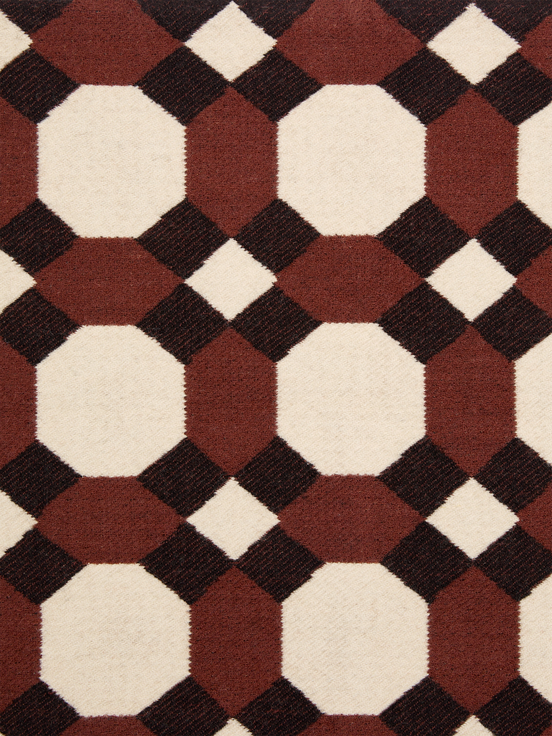 Kuddfodral i ull, 50x50 cm - Brun/flerfärgad - homeware - StillMedia/DescriptiveDetail - 2