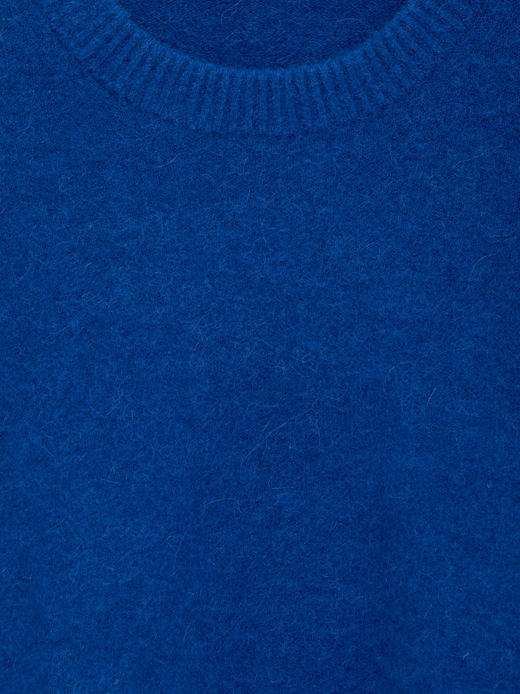Alpaca-Wool Blend Jumper - Blue - Regular fit - Men - StillMedia/DescriptiveDetail - 1