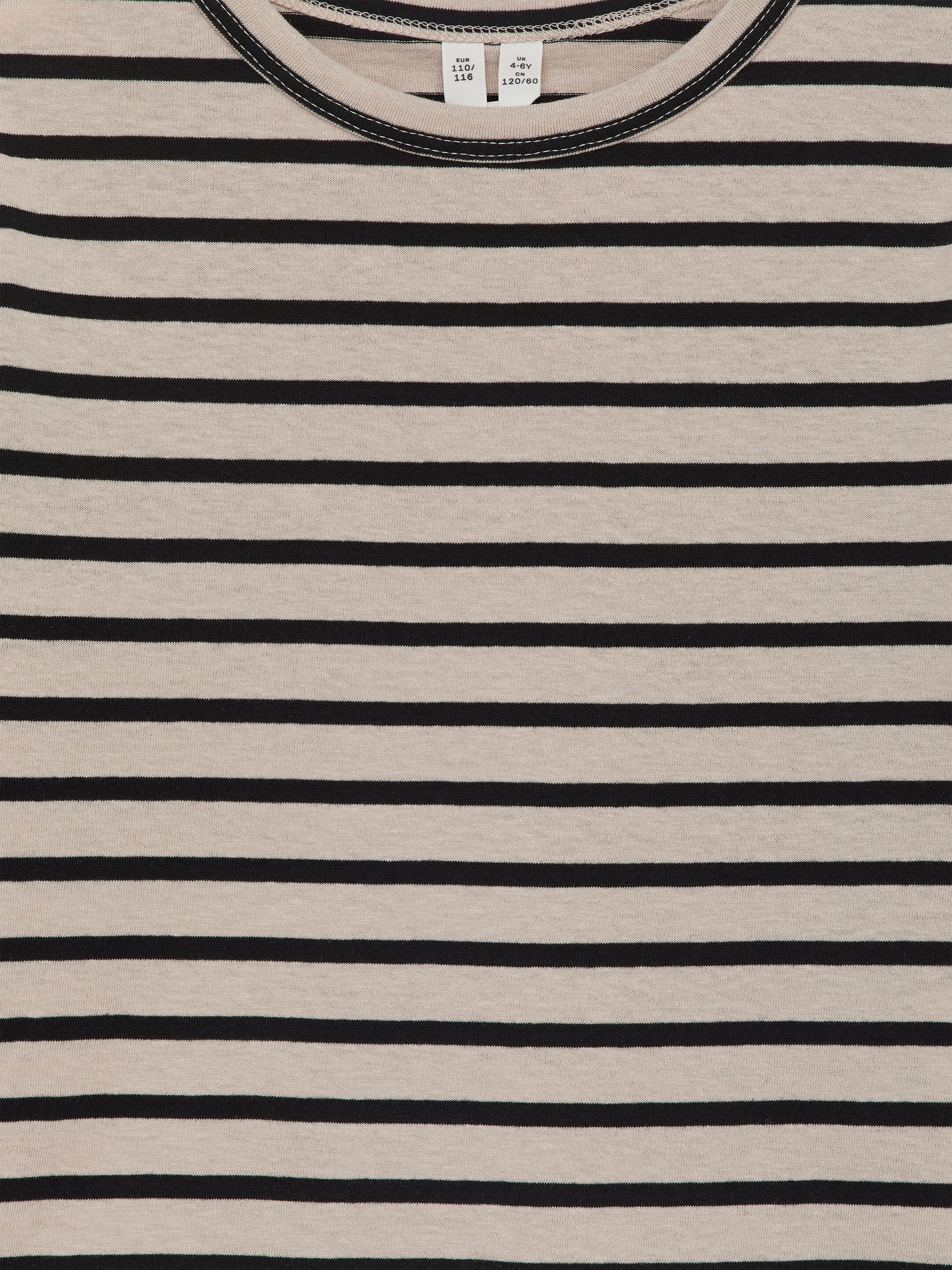 Ver imagen más grande: Camiseta de algodón de manga larga - Beige/negro - NIÑOS | H&M ES 3