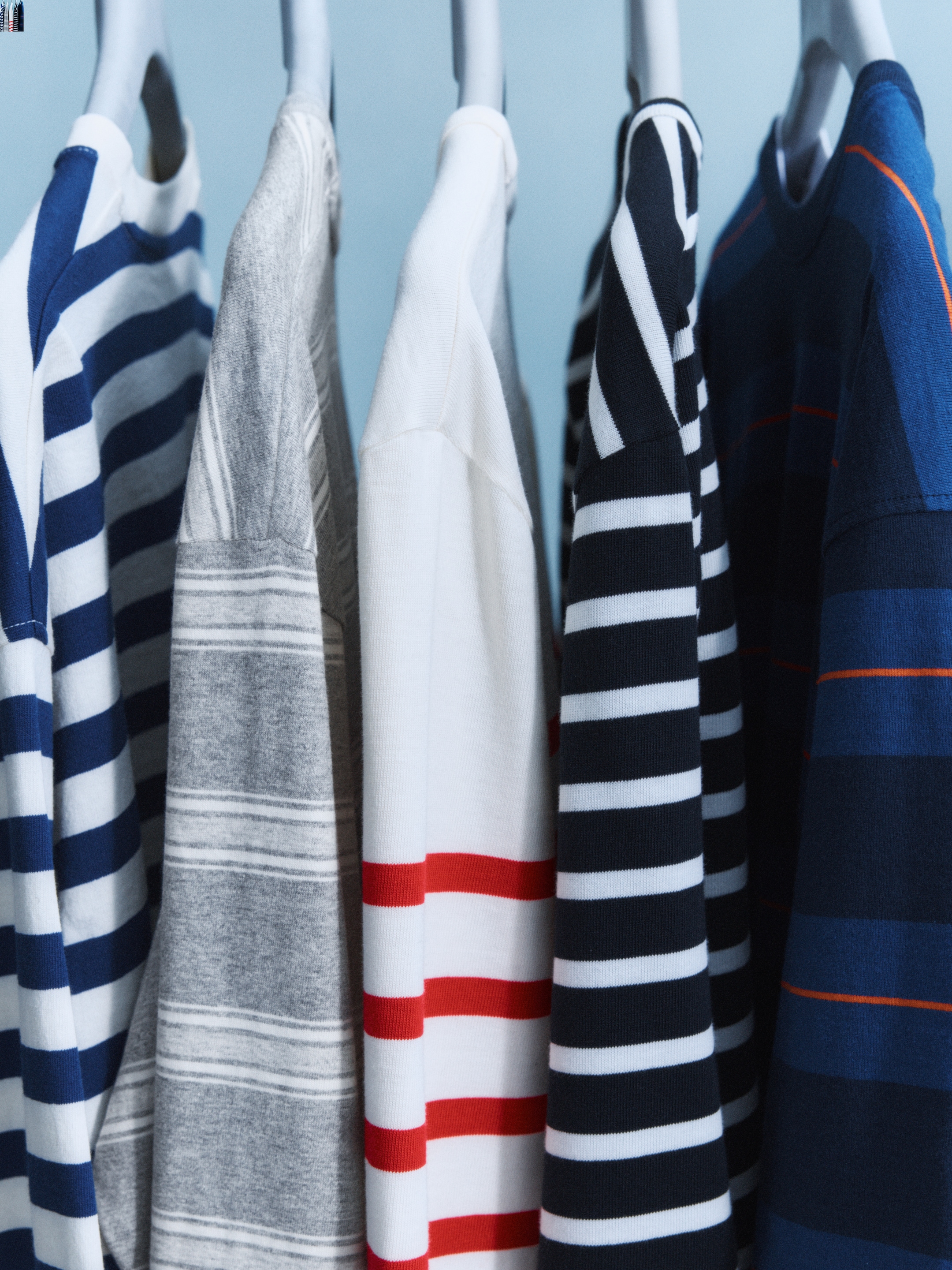 Long-Sleeve T-Shirt - Off White/Dark Blue - Regular fit - Men - StillMedia/Environmental - 1