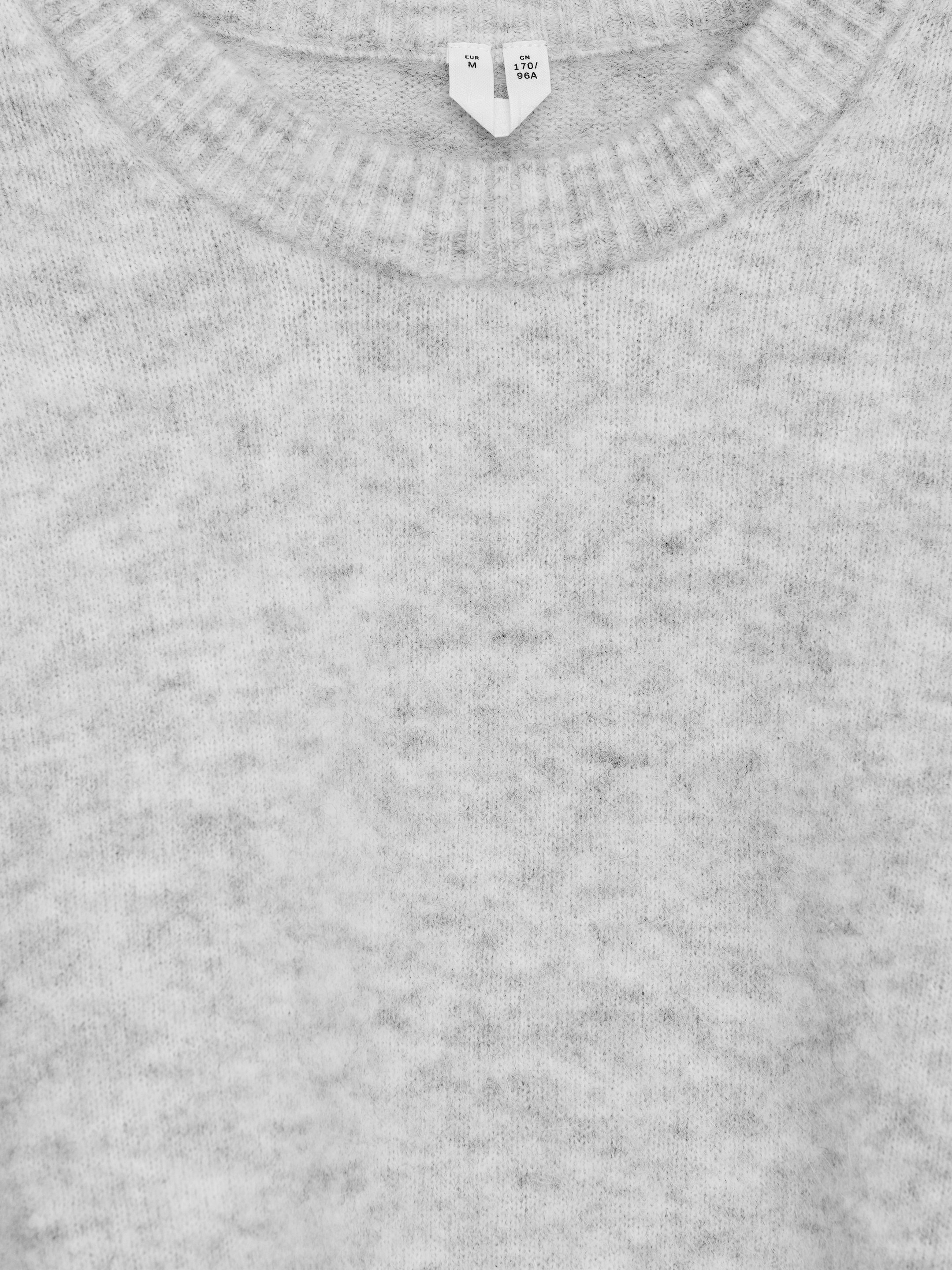 Alpaca-Wool Blend Jumper - Light Grey - Oversized - Women - StillMedia/DescriptiveDetail - 1